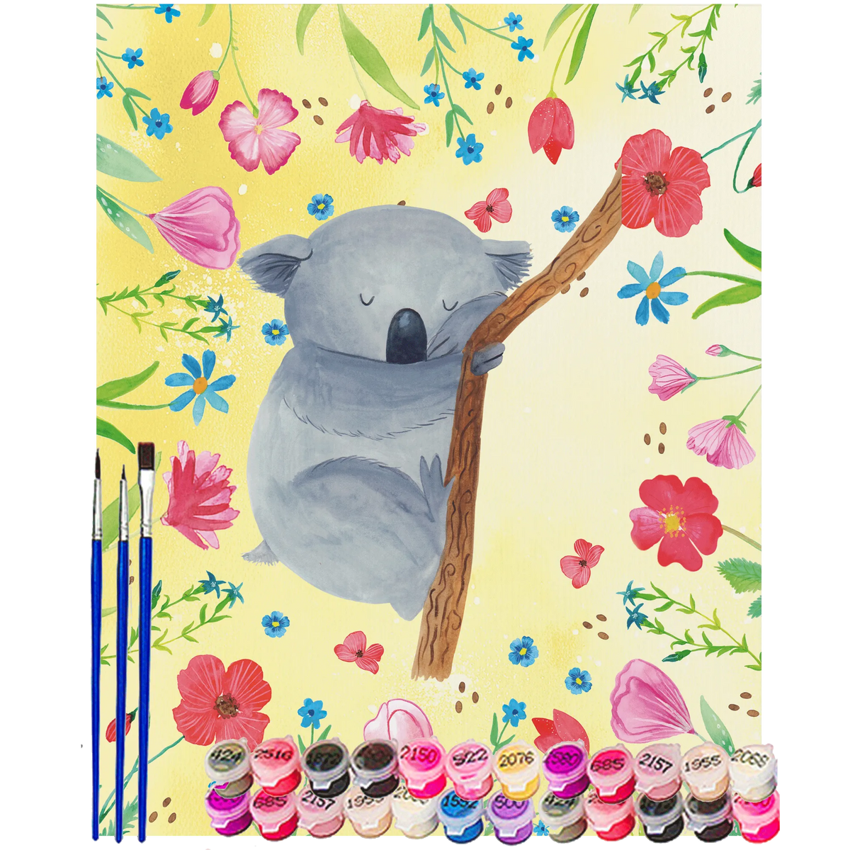 Malen nach Zahlen Koalabär malerei nach zahlen, malen mit zahlen, Zahlenbild, leinwand malerei, kreativ set, leinwand malset, acryl malset, DIY Malen nach Zahlen, diy set, Malen nach Zahlen, malen nach zahlen set, Malen nach Zahlen Bild, Acryl Malen nach Zahlen, Malen nach Zahlen Leinwand, acrylmalerei set, malset, Lustige Sprüche, Tiere, Tiermotive, Gute Laune, Koalabär, Schlafzimmer, Traum, Traumland, Bär, schlafen, Träumen, Koala