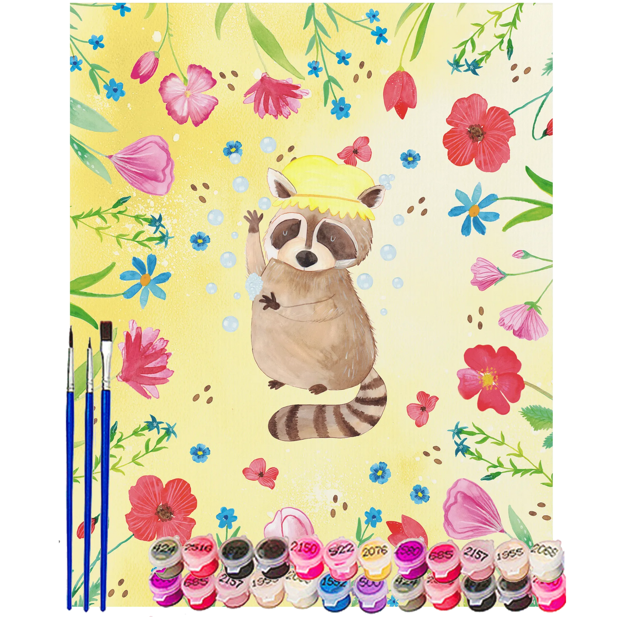 Malen nach Zahlen Waschbär Acryl Malen nach Zahlen, diy set, acrylmalerei set, Malen nach Zahlen Leinwand, Zahlenbild, malset, Malen nach Zahlen Bild, Malen nach Zahlen, malerei nach zahlen, DIY Malen nach Zahlen, malen nach zahlen set, kreativ set, acryl malset, leinwand malset, malen mit zahlen, leinwand malerei, Lustige Sprüche, Tiere, Tiermotive, Gute Laune, Seifenblasen, Waschen, Waschbär, Tagträumen, Plan, Fröhlich