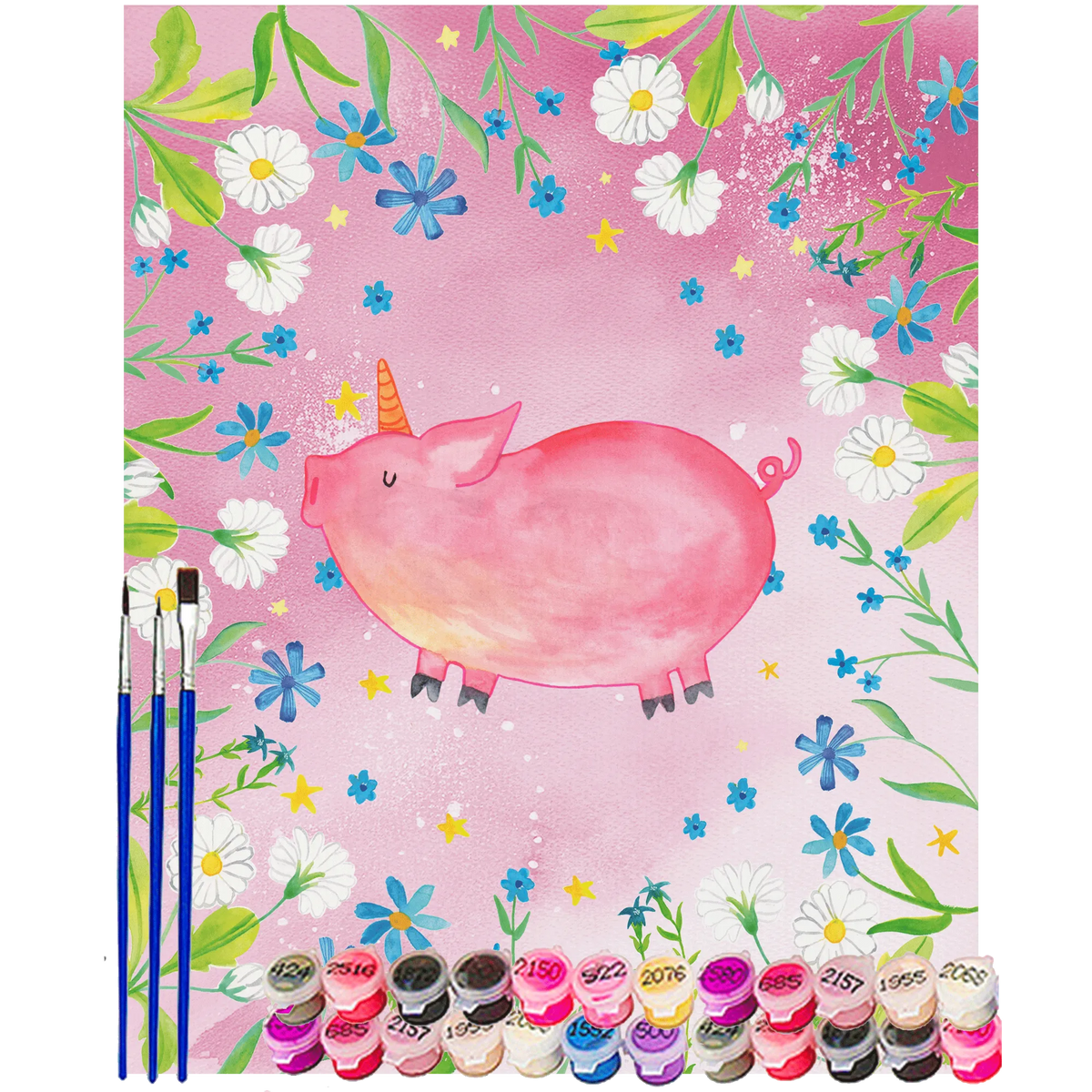 Malen nach Zahlen Einhorn Schwein DIY Malen nach Zahlen, Malen nach Zahlen, Malen nach Zahlen Leinwand, Malen nach Zahlen Bild, acryl malset, malen mit zahlen, acrylmalerei set, diy set, malset, malerei nach zahlen, Zahlenbild, malen nach zahlen set, kreativ set, leinwand malerei, Acryl Malen nach Zahlen, leinwand malset, Unicorn, Einhorn, Einhörner, Einhorn Deko, Witzig. Lustig, Spaß, Piggy, English, Party, Schweinhorn, Geschenk, Englisch, Spruch, Pig, Funny, Bauer, Schwein
