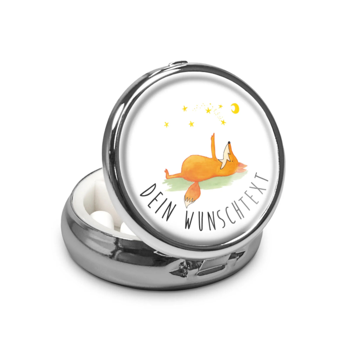 Personalisierte Pillendose Fuchs Sterne Personalisierter Tablettenorganizer, Tablettenbox mit Wunschtext, Personalisierte Pillenorganizer, Pillendose Design personalisiert, Pillenbox personalisiert, Pillendose selbst gestalten, Personalisierte Medikamentendose, Personalisierte Medikamentenbox, Pillendose mit Wunschnamen, Tablettenbox personalisierbar, Medikamentendose personalisiert, Tablettendose personalisiert, Personalisierte Arzneibox, Pillendose mit Namen, Pillendose mit Wunschtext, Pillendose mit Wunschname, Medikamentenbox personalisiert, Personalisierte Tablettenbox, Tablettenbox mit Namen, Pillendose Metall personalisiert, Tablettenbox personalisiert, Personalisierte Dose, Tablettenbox mit Wunschname, Pillendose individualisiert, Personalisierte Pillendose, Tablettenbox selbst gestalten, Personalisierte Pillenbox, Individuelle Tablettenbox, Pillendose personalisiert, Individuelle Pillendose, Pillendose personalisierbar, Fuchs, Spruch Positiv, Always Look On The Bright Side Of Life, Romantik, Füchse, Tröstende Worte, Spruch schön