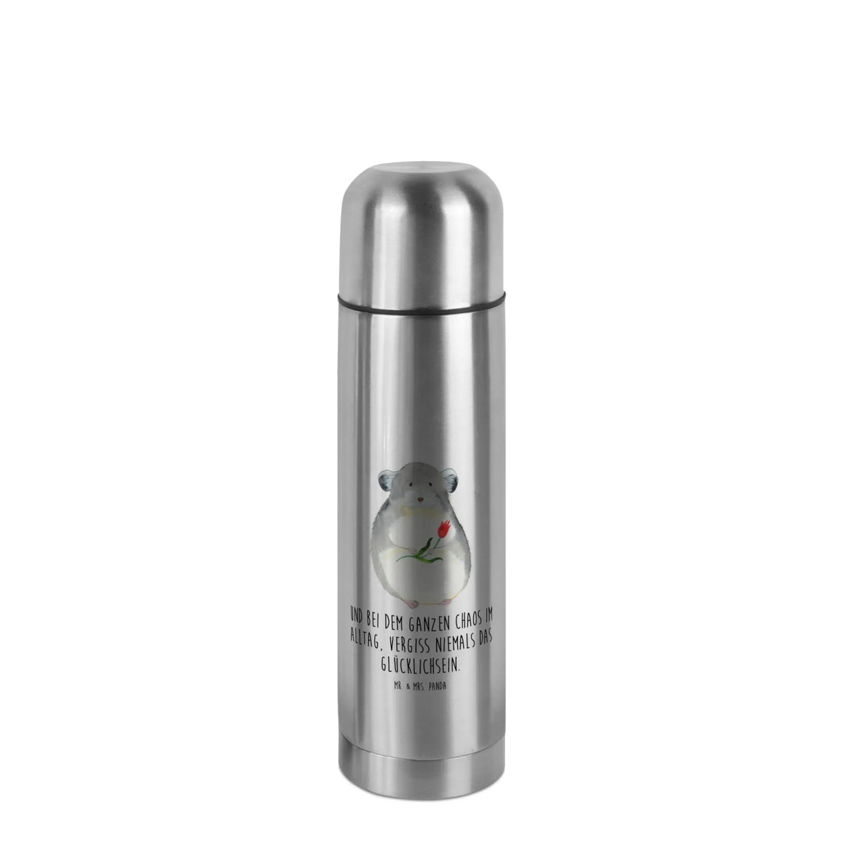 Thermoskanne Chinchilla Blume Warmhaltekanne, Thermokanne, Thermo-Kaffeekanne, Isolier-Trinkflasche, Edelstahl Thermoskanne, thermobehälter, Thermosflasche, Edelstahl-Isolierkanne, isolierbehälter, Kaffee-Thermoskanne, Edelstahl Thermosflasche, Thermo-Teekanne, Thermo-Trinkflasche, Tee-Thermoskanne, Thermoskanne, Isolierkanne, Warmhaltebehälter, Gute Laune, Tiermotive, Tiere, Lustige Sprüche, Chinchilla, Liebeskummer, Büro, Kummer, Glücklichsein, traurig sein, Büroalltag, Depressionen, Chinchillas, Chaos