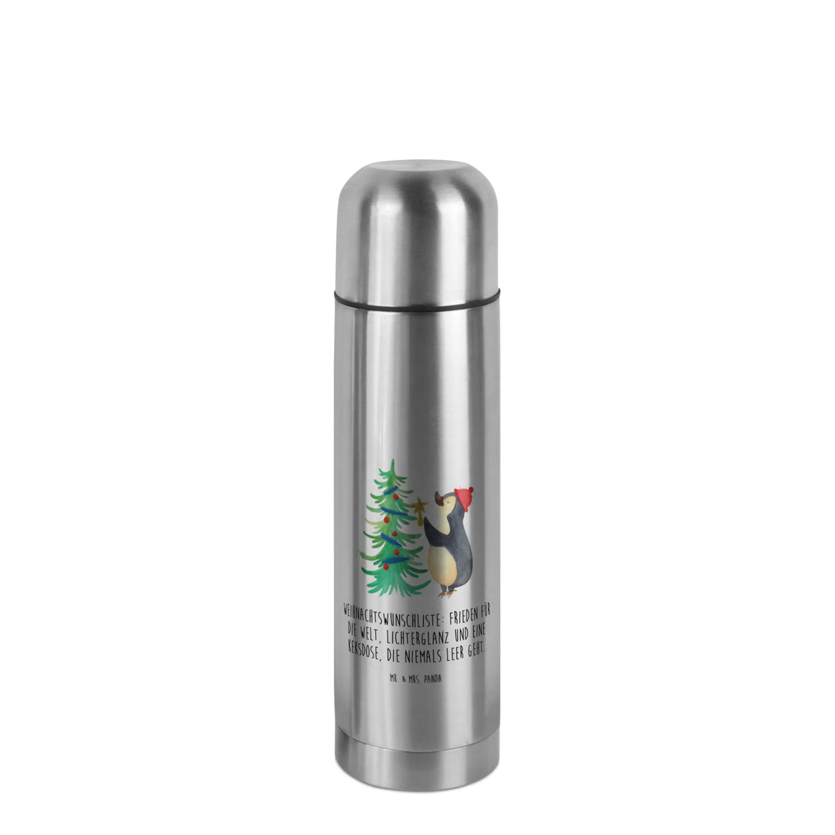 Thermoskanne Pinguin Weihnachtsbaum Isolier-Trinkflasche, isolierbehälter, Thermo-Teekanne, Kaffee-Thermoskanne, Thermosflasche, Warmhaltebehälter, Thermoskanne, Edelstahl Thermosflasche, Isolierkanne, Warmhaltekanne, Tee-Thermoskanne, Thermo-Kaffeekanne, Edelstahl Thermoskanne, Thermokanne, Edelstahl-Isolierkanne, thermobehälter, Thermo-Trinkflasche, Weihnachten, Winter, Weihnachtsdeko, Nikolaus, Advent, Heiligabend, Wintermotiv, Pinguin