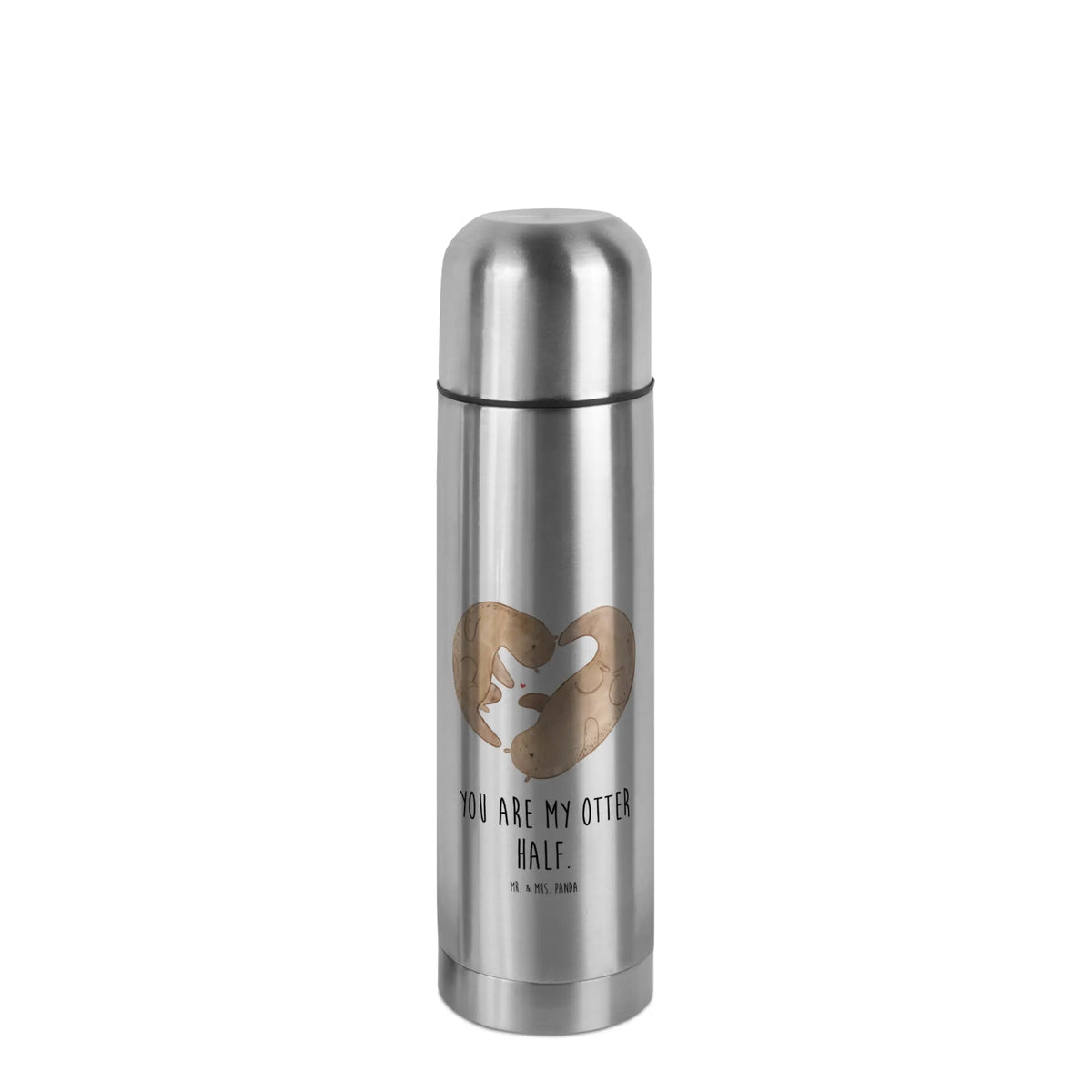 Thermoskanne Otter Herz Thermo-Teekanne, Edelstahl Thermoskanne, Isolier-Trinkflasche, Edelstahl-Isolierkanne, Thermosflasche, Thermokanne, Thermo-Trinkflasche, Warmhaltebehälter, Kaffee-Thermoskanne, Thermo-Kaffeekanne, Edelstahl Thermosflasche, Tee-Thermoskanne, isolierbehälter, thermobehälter, Isolierkanne, Warmhaltekanne, Thermoskanne, Fischotter, Otter, Seeotter, Liebesgeschenk, Love You, Liebe, Bessere Hälfte, Herz, Hochzeitstag, Verlobung, Jahrestag, Gemeinsames Leben, Liebesbeweis