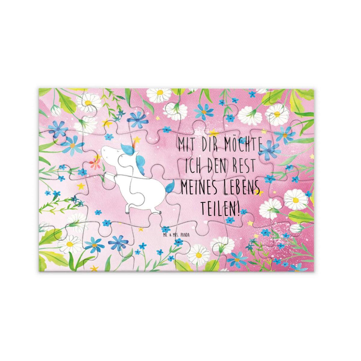 Puzzle Einhorn Blume Puzzlespiel, 1000 Teile Puzzle, 2000 Teile Puzzle, Geduldspiel, 300 Teile Puzzle, Puzzle, Legespiel, 500 Teile Puzzle, 1500 Teile Puzzle, Unicorn, Einhorn, Einhörner, Einhorn Deko, Pärchen, Liebe, Antrag, Freund, Partner, Verlobung, Ehe, Heiratsantrag, Heiraten, Freundin, Ehepaar, Liebesbeweis