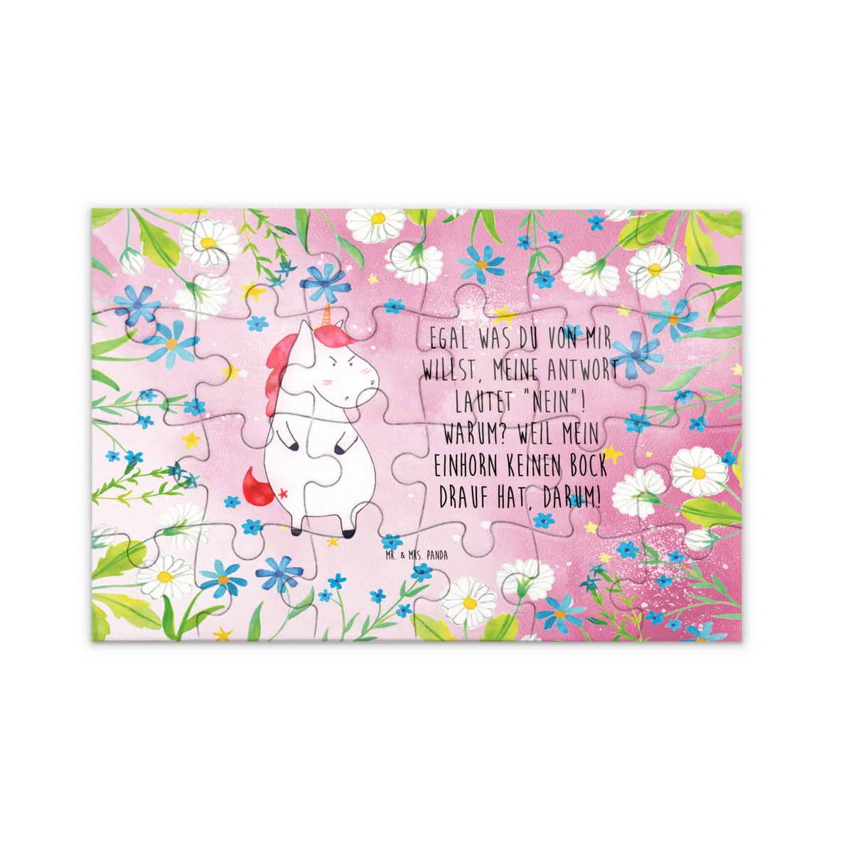 Puzzle Einhorn Wut Geduldspiel, 2000 Teile Puzzle, 500 Teile Puzzle, Legespiel, 1000 Teile Puzzle, 1500 Teile Puzzle, Puzzle, 300 Teile Puzzle, Puzzlespiel, Unicorn, Einhorn, Einhörner, Einhorn Deko, Lustlos, Büro, Geschenk, wütend, Ansage, Realität, Nein, Arbeit, Dumme Fragen, Lustig, Spaß
