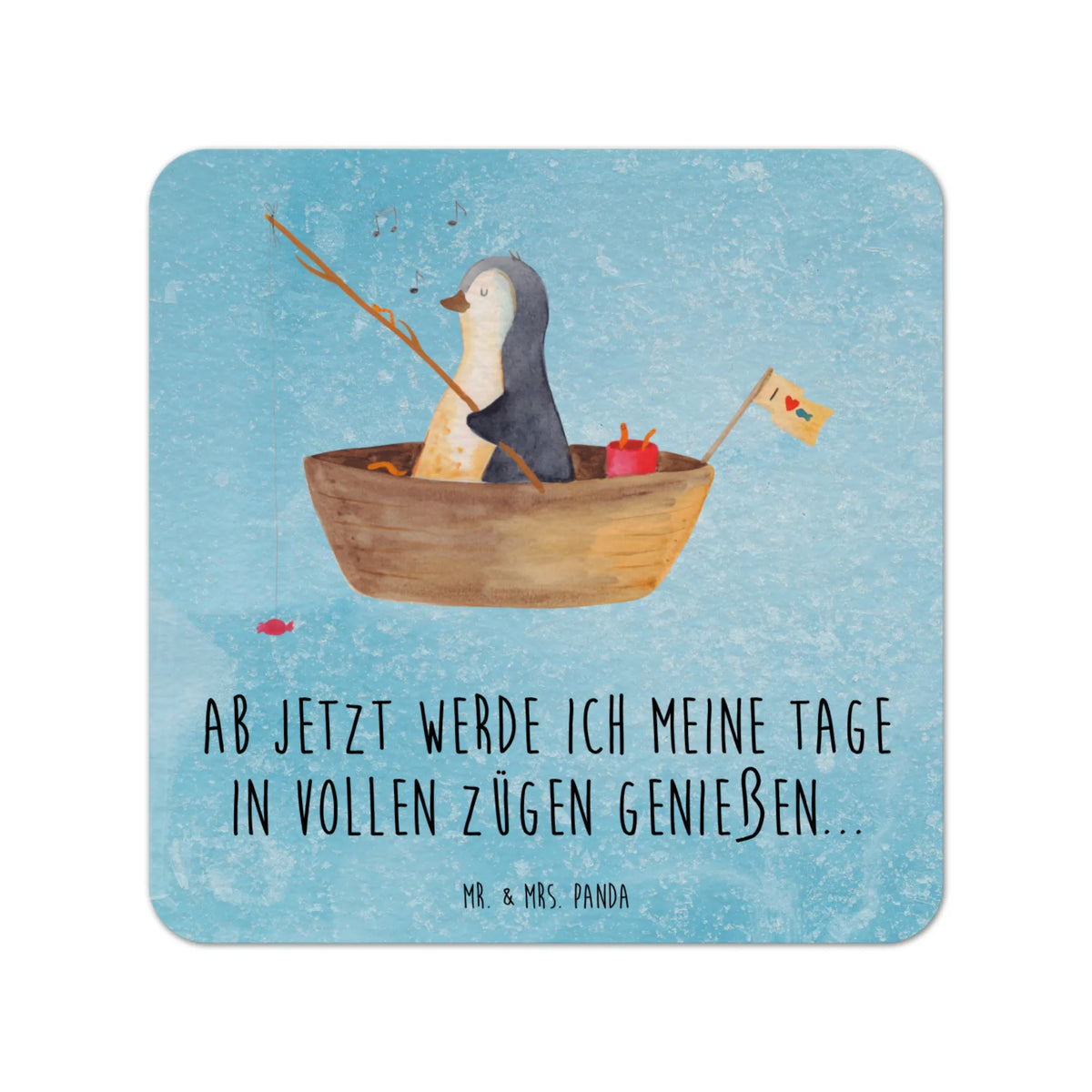 Bierdeckel Pinguin Angelboot Bierfilzl, Pappuntersetzer, bieruntersetzer, gläseruntersetzer, Tassenuntersetzer, Tischuntersetzer, Bierdeckel, Becheruntersetzer, Getränkeuntersetzer, Flaschenuntersetzer, Kaffeeuntersetzer, Pinguin, Motivation, Scheidung, Leben, Lebenslust, Trennung, Angeln, Pinguine, Genießen, Boot, Neustart, Neuanfang, Geschenkidee Liebeskummer, Angelboot