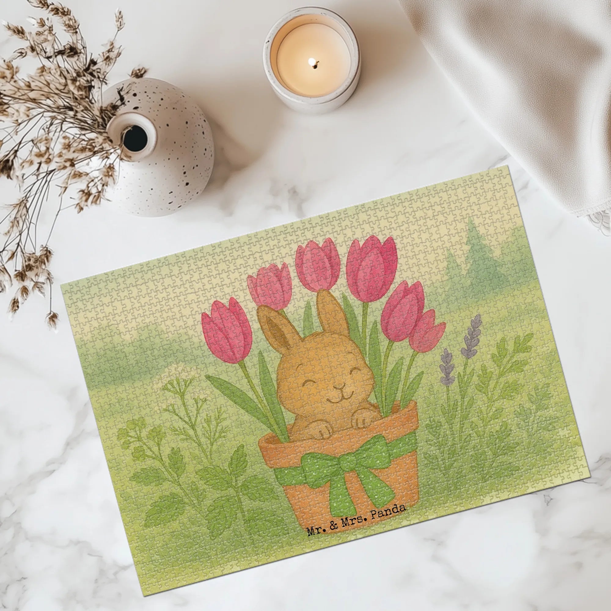 Puzzle Hase Tulpen Design 2000 Teile Puzzle, Geduldspiel, 1500 Teile Puzzle, Legespiel, Puzzle, 500 Teile Puzzle, 300 Teile Puzzle, Puzzlespiel, 1000 Teile Puzzle, Osterdeko, Osterhase, Osternest, Ostern, Ostergeschenke, Geschenke zu Ostern, Ostern Geschenk, Ostergeschenke Kinder, Ostern Kinder, Alternative zu Blumen, Ostergeschenk, Tulpen, Blumenstrauß, Hase