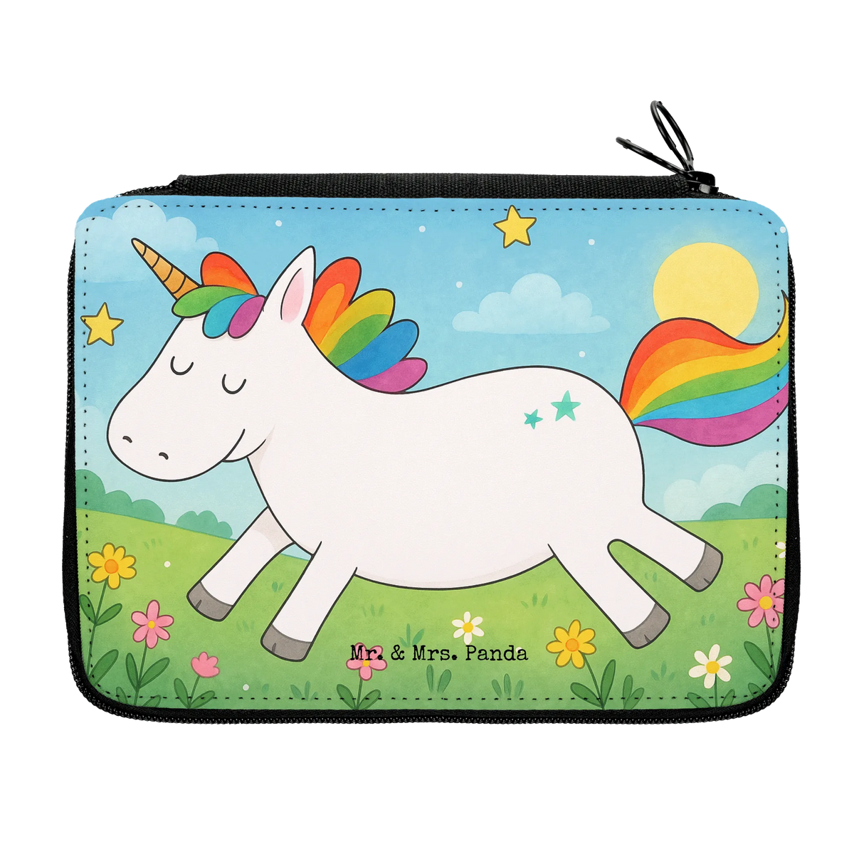 Leather folder unicorn happy Design cheerful, joy of life, joy, fun