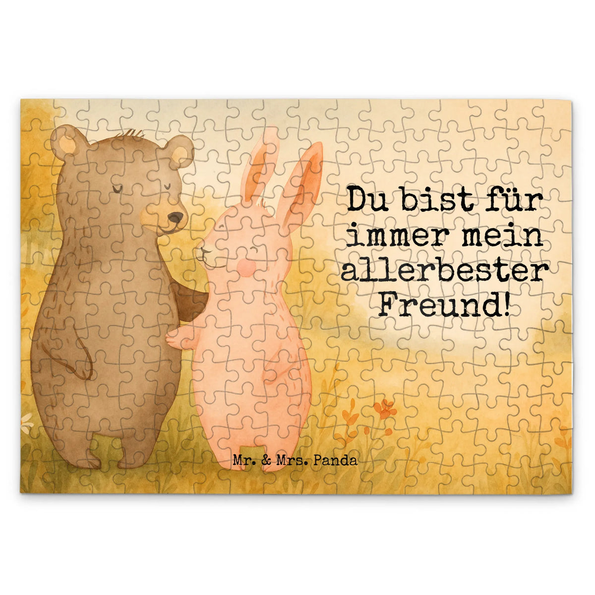 Puzzle Bär und Hase Umarmen Design 2000 Teile Puzzle, 500 Teile Puzzle, 1500 Teile Puzzle, Puzzlespiel, 1000 Teile Puzzle, 300 Teile Puzzle, Legespiel, Puzzle, Geduldspiel, Partner, Freundin, Liebe, Heiraten, Jahrestag, Heiratsantrag, Hocheitstag, Liebesgeschenk, Verlobung, Ehefrau, Freund, Ehemann, Freunde, Bär, Bester Freund, Hase, Best Friends, Bärchen