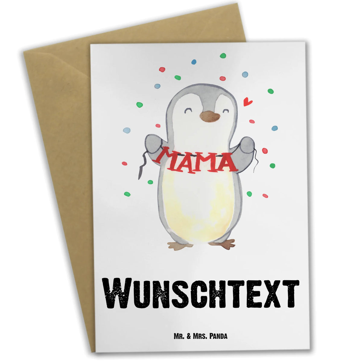 Personalisierte Grußkarte Pinguin Mami Grußkarte personalisierbar, Personalisierte Klappkarte, individuelle grußkarte, Personalisierte Karte, Grußkarten Personalisiert, Personalisierte Grußkarte, grußkarte personalisiert, Muttertag Geschenke, Mama Geschenke, Mutti Geburtstag, Mama Geschenk, Tochter Geschenk, Muttertag, Mama Liebe