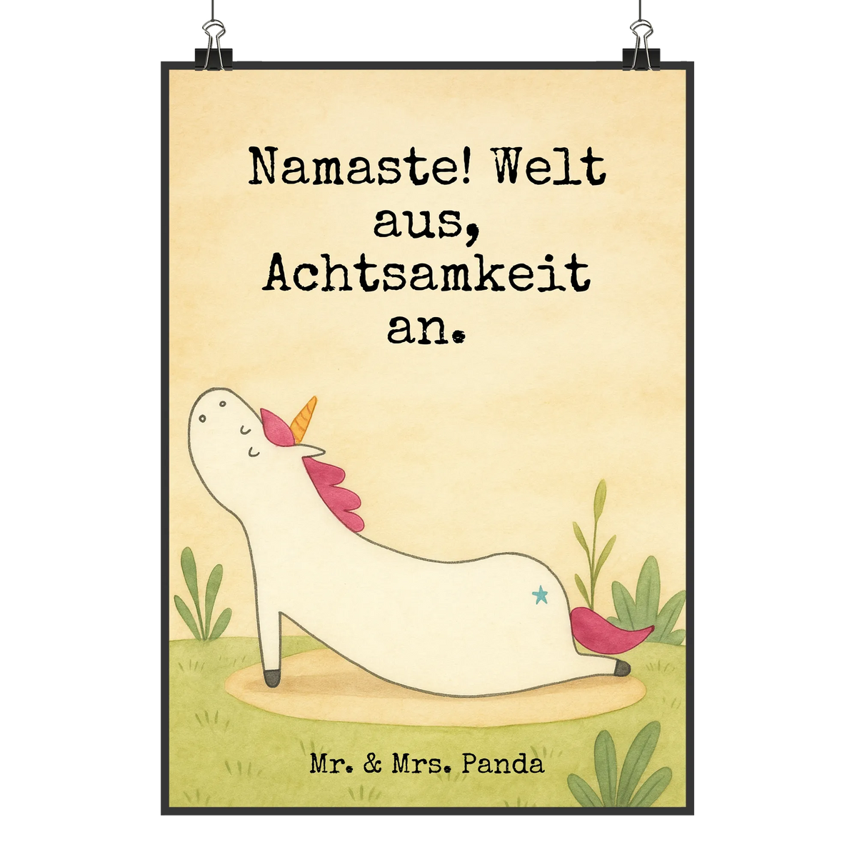 Poster Einhorn Yoga Design kunstdruck poster, kunstposter, Wandschmuck, Kunstdruck, grafikposter, Designposter, Bild, Design Poster, Deko Poster, Plakat, drucke, Mr. & Mrs. Panda Poster, Wandbild, wandkunst, typografie poster, Panda Poster, Deko Bild, wanddeko, wanddruck, Posterdruck, Wanddeko Bild, Wanddekoration, Unicorn, Einhörner, Einhorn, Einhorn Deko, Witzig, Namaste, Lustig, Achtsamkeit, Sport, Yoga, Yogamatte, Joga, Entspannung, Süß