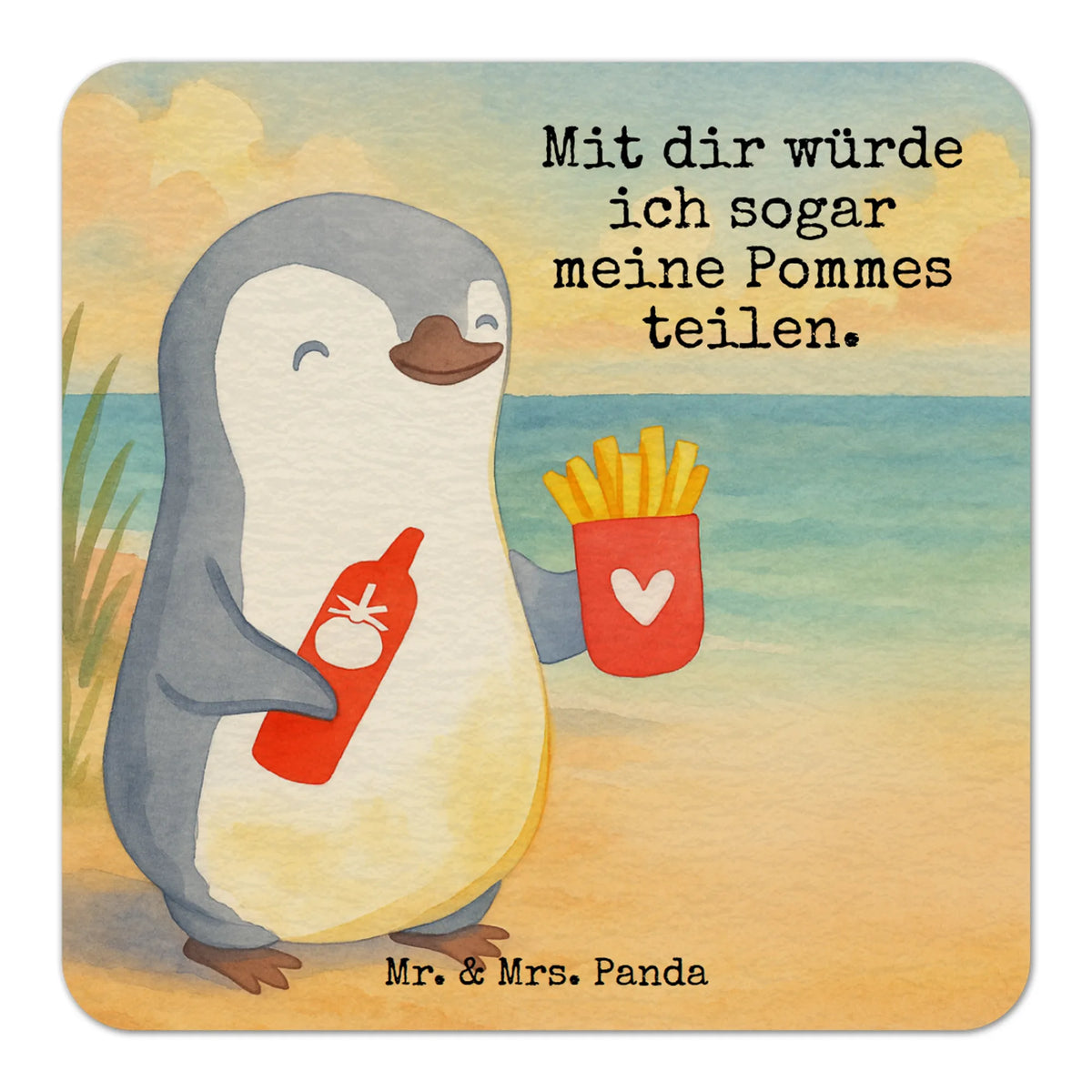 Bierdeckel Pinguin Pommes Design Tischuntersetzer, Flaschenuntersetzer, Getränkeuntersetzer, Bierfilzl, Tassenuntersetzer, Kaffeeuntersetzer, Pappuntersetzer, Bierdeckel, Becheruntersetzer, bieruntersetzer, gläseruntersetzer, Liebesgeschenk, Partner, Freundin, Ehefrau, Verlobung, Hocheitstag, Jahrestag, Heiraten, Liebe, Freund, Ehemann, Heiratsantrag, Mitbringsel, Liebesbeweis, für Männer, Geschenk für Freundin, Hochzeitstag, Valentinstag, für Ehemann, Geschenk für Partner, Geschenk für Frauen