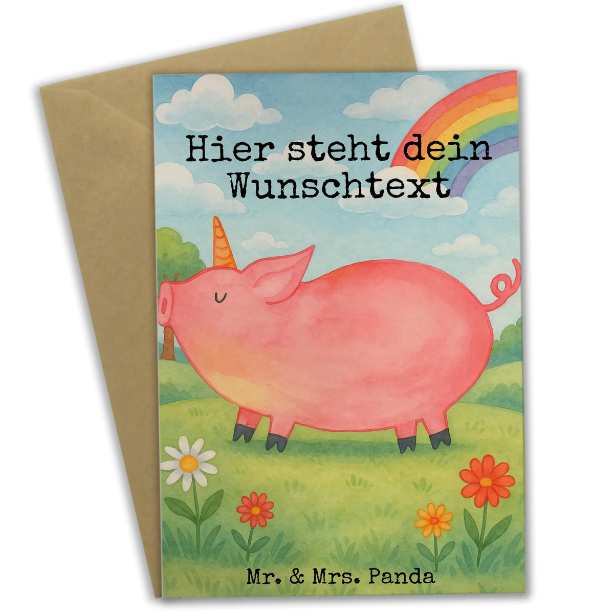 Personalisierte Grußkarte Einhorn Schwein Design Grußkarten Personalisiert, individuelle grußkarte, grußkarte personalisiert, Personalisierte Grußkarte, Grußkarte personalisierbar, Personalisierte Karte, Personalisierte Klappkarte, Unicorn, Einhorn, Einhörner, Einhorn Deko, Piggy, Englisch, Bauer, Funny, Witzig. Lustig, Pig, Spruch, Geschenk, Schweinhorn, Schwein, Spaß, English, Party