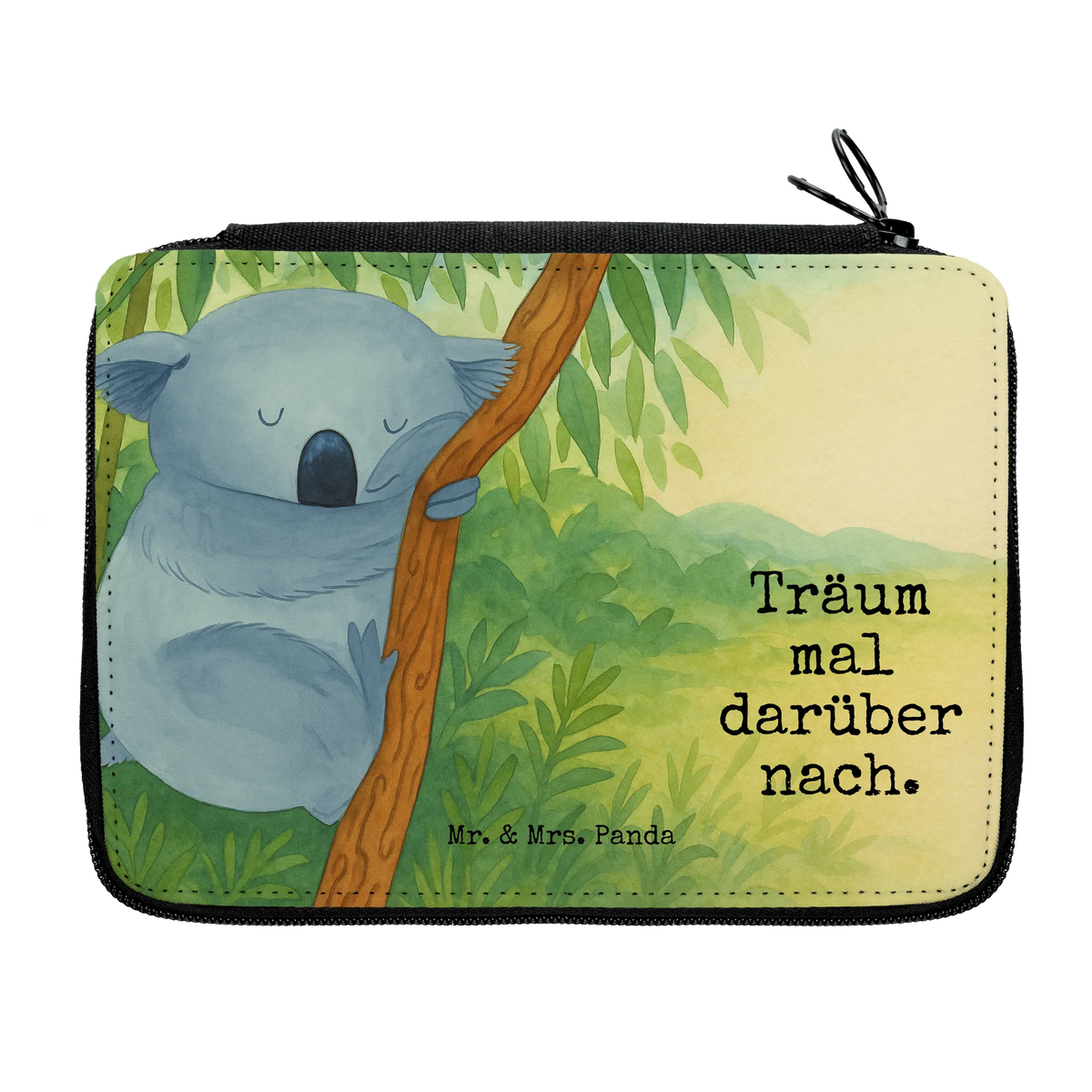 Federmappe Koalabär Design Schulmäppchen, Etui, Malmappe, Zeichenetui, Stiftemappe, Federpenal, Kinder Federmappe, Etui für Stifte, Schuletui, Mäppchen, Federtasche, Stifteetui, Schlamper, Schüleretui, Schreibetui, Schlampermäppchen, Farbstiftetui, reiseetui, Stiftetasche, Bleistiftetui, Buntstiftmäppchen, Federmäppchen, Stiftebeutel, Bleistift Etui, Federmappe, Buntstiftetui, Stifte Etui, Schreibmappe, schulmäppchen set, Federmappe Set, Lustige Sprüche, Tiere, Tiermotive, Gute Laune, Traum, Schlafzimmer, Koalabär, Träumen, Koala, Traumland, schlafen, Bär