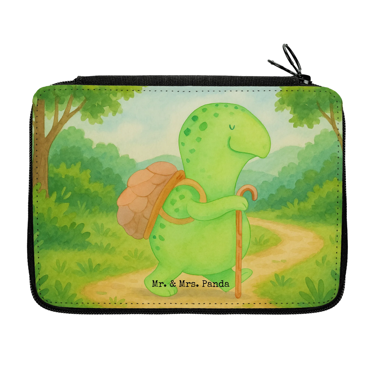 Federmappe Schildkröte Wanderer Design Kinder Federmappe, reiseetui, Schlamper, Schüleretui, Farbstiftetui, Stiftetasche, Stiftemappe, Federtasche, Schreibetui, Etui, Federmappe, Federpenal, Mäppchen, Schuletui, Schreibmappe, Malmappe, Buntstiftetui, Federmäppchen, Bleistift Etui, Bleistiftetui, Schulmäppchen, Stiftebeutel, Buntstiftmäppchen, Etui für Stifte, Stifteetui, Federmappe Set, Zeichenetui, Schlampermäppchen, schulmäppchen set, Stifte Etui, Schildkröte, Motivation, Neuanfang, Motivationsspruch, Motivationssprüche, Schildkröten