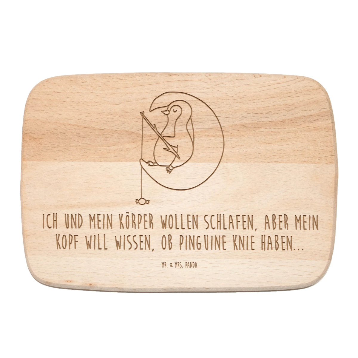 Frühstücksbrett Pinguin Mond snackbrett, schneidebrettchen, Holzbrettchen, buchenholzbrett, servierbrettchen, massivholzbrett, Frühstücksbrettchen, jausenbrett, brotbrett, vesperbrett, Küchenbrett, küchenholzbrett, brotzeitbrettchen, schneidbrett, Holzbrett, vesperbrettchen, Schneidebrett, Frühstücksbrett, Pinguin, Spruch, schlafen, Schlafzimmer, Nachtruhe, Schlafstörungen, Pinguine, Gästezimmer, Einschlafen