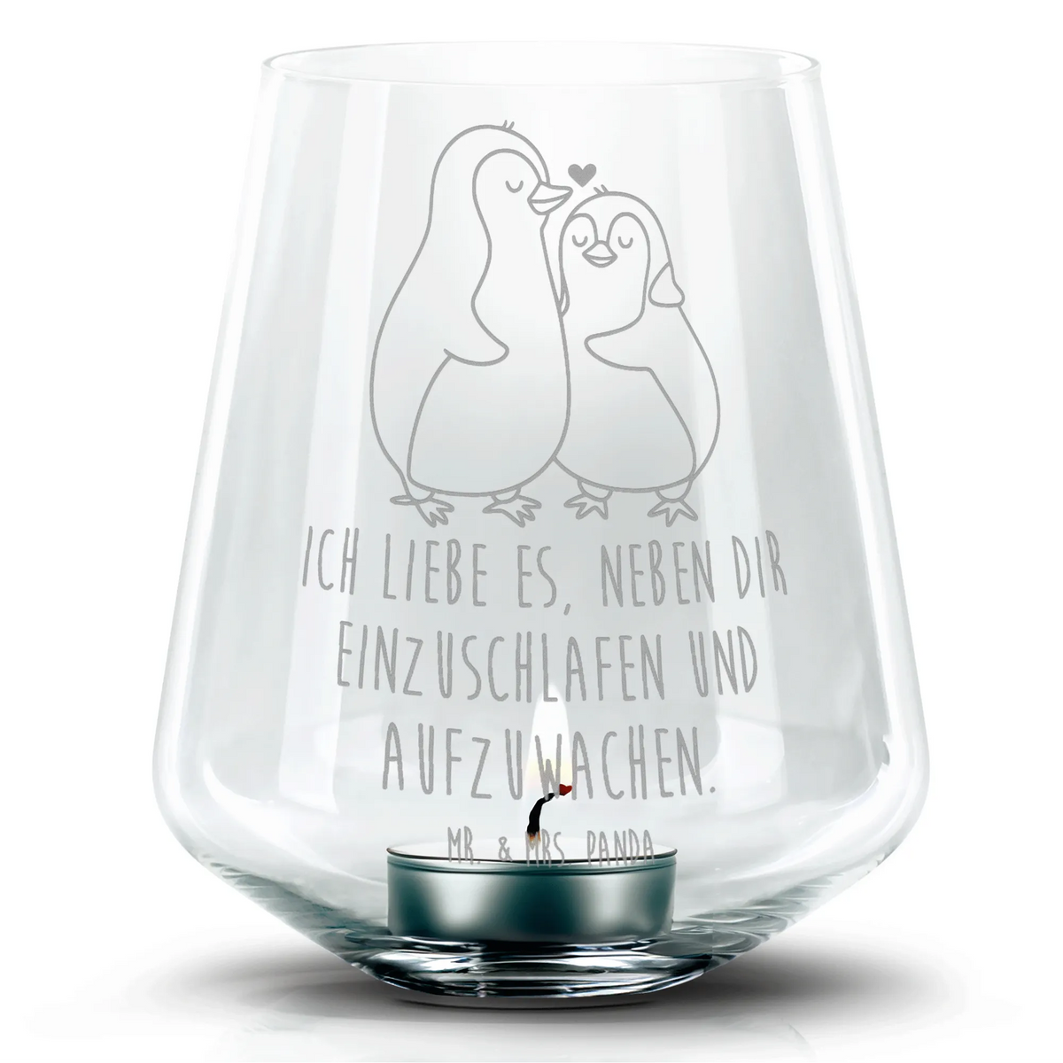 Engraved Wind Light penguins Fall asleep
