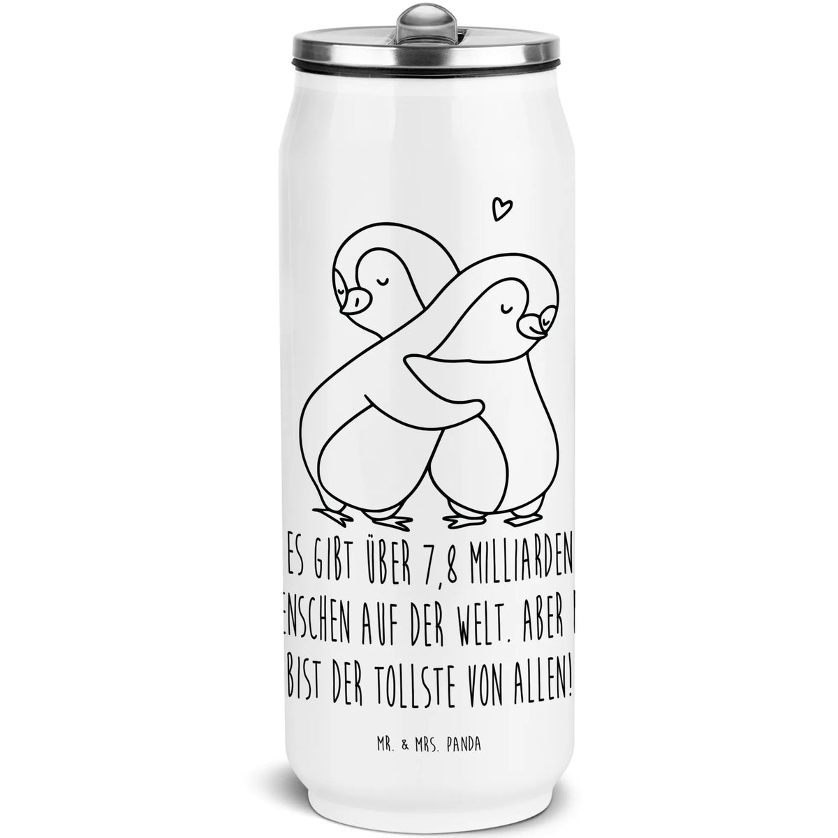 Getränkedosen Trinkflasche Pinguine Kuscheln