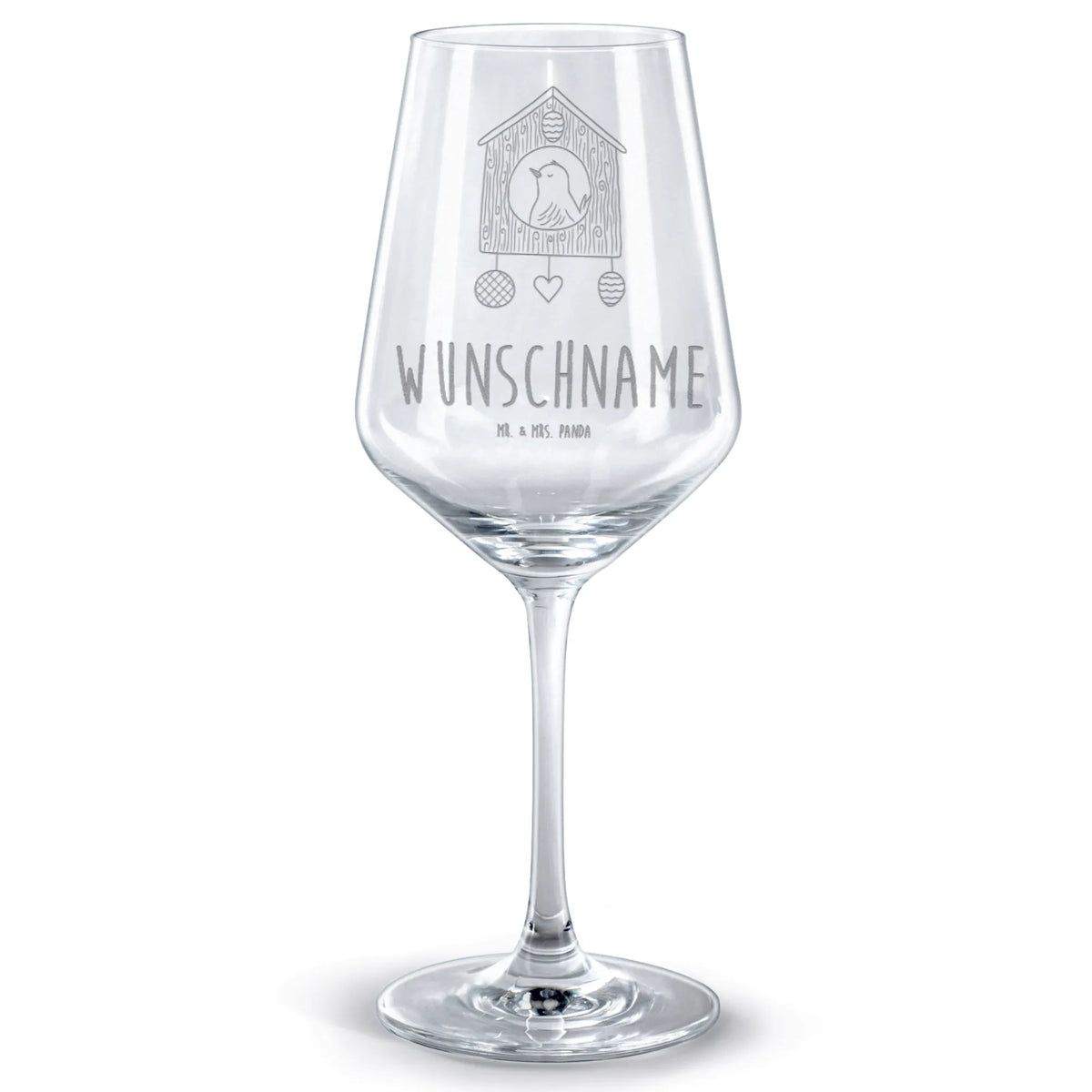 Personalisiertes Rotwein Glas Vogel Haus Weinglas Mit Gravur, Weinglas personalisiert, Rotweinglas mit Gravur, Weinglas mit Namen, Personalisiertes Weinglas, Weinglas individuell graviert, Weinglas mit Spruch, Personalisiertes Rotweinglas, weinglas graviert, Rotweinglas Mit Wunschtext, Weinglas mit Namensgravur, Rotweinglas Mit Namen, Lustige Sprüche, Tiere, Tiermotive, Gute Laune, Vogelhaus, Vogel, Unser Haus, Wohnung, Vogelhäuschen, Haus, Lieblingsort, Home Sweet Home, Vögel, Eigenheim, Zuhause, Castle, Nest, Familie