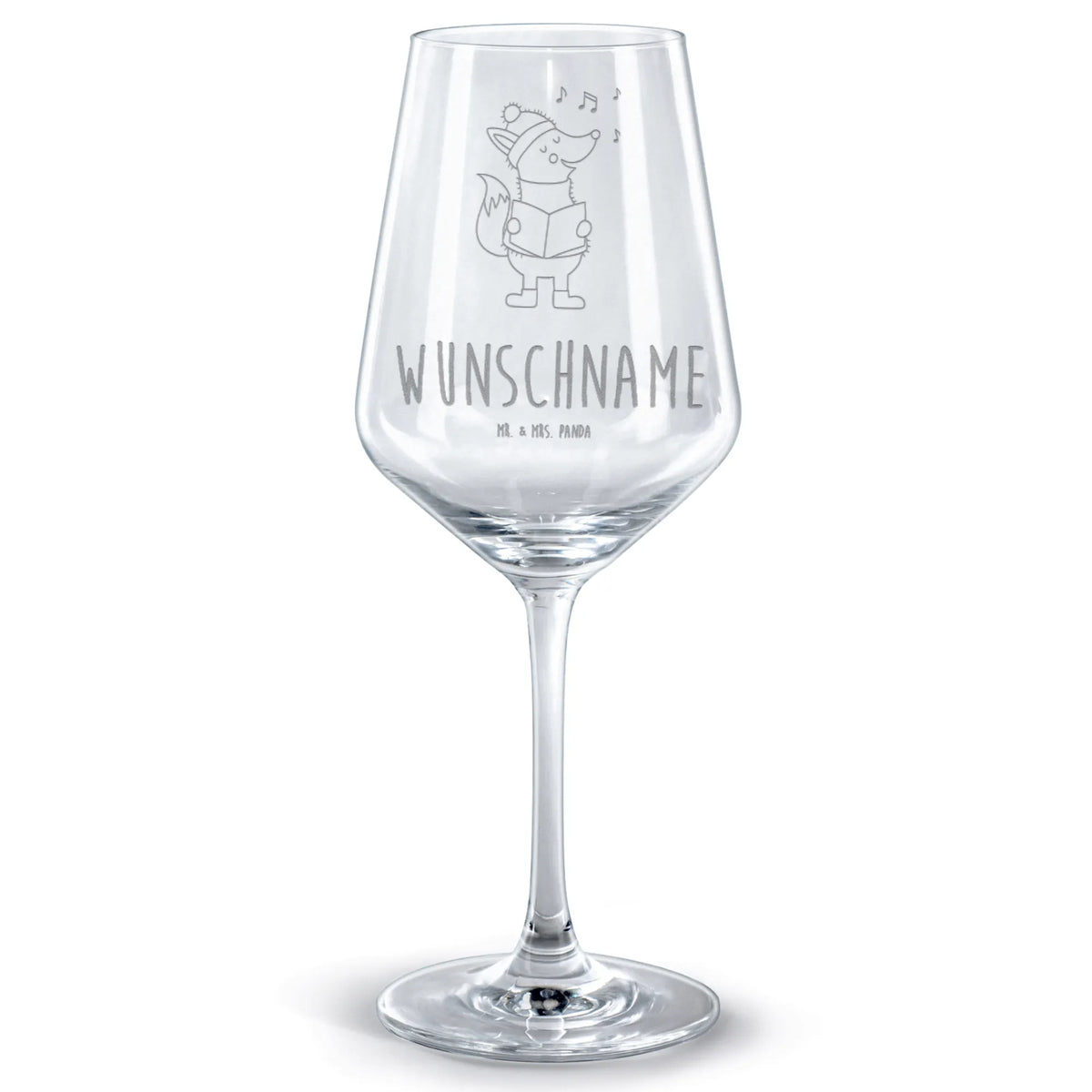 Personalisiertes Rotwein Glas Fuchs Sänger Rotweinglas mit Gravur, Rotweinglas Mit Namen, weinglas graviert, Personalisiertes Rotweinglas, Weinglas Mit Gravur, Personalisiertes Weinglas, Rotweinglas Mit Wunschtext, Weinglas individuell graviert, Weinglas mit Namensgravur, Weinglas mit Spruch, Weinglas personalisiert, Weinglas mit Namen, Weihnachten, Winter, Weihnachtsdeko, Nikolaus, Advent, Heiligabend, Wintermotiv, Geschenk Sänger, Singen, Weihnachtslieder, Füchse, Fuchs, Sänger