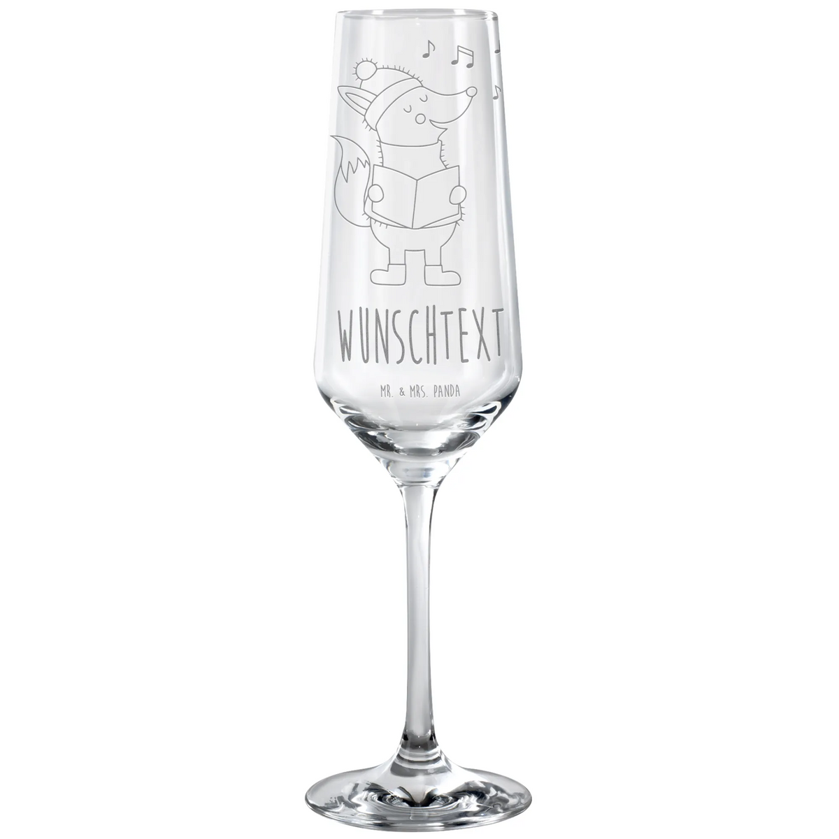 Personalisiertes Sektglas Fuchs Sänger personalisiertes Sektglas, Sektglas personalisieren, Champagnerglas Mit Namensgravur, Sektglas personalisiert, Sektglas Mit Namen, Sektglas mit Gravur, Champagnerglas mit Gravur, Dekoratives Sektglas Mit Wunschnamen, Sektglas gravieren lassen, graviertes sektglas, Design-Sektglas Mit Gravur, Champagnerglas Gravur, Personalisiertes Champagnerglas, Weihnachten, Winter, Weihnachtsdeko, Nikolaus, Advent, Heiligabend, Wintermotiv, Füchse, Weihnachtslieder, Sänger, Fuchs, Geschenk Sänger, Singen