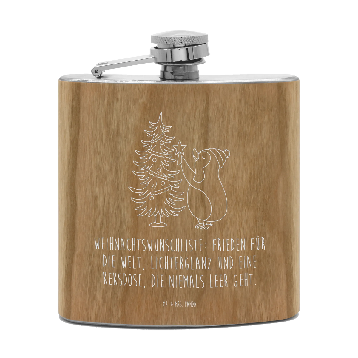 Flachmann Pinguin Weihnachtsbaum Alkoholflasche, Schnaps Flachmann, Flachmann, Rum Flachmann, spirituosenflasche, holz flachmann, feldflasche, taschenflasche, outdoor flachmann, Taschenflachmann, Flachmann Outdoor, Wodka Flachmann, Flachmann Holz, edelstahl flachmann, Hip Flask, Flachmann Edelstahl, Whisky Flachmann, schnapsflasche, Flachmann Aus Edelstahl, Likörflasche, Weihnachten, Winter, Weihnachtsdeko, Nikolaus, Advent, Heiligabend, Wintermotiv, Pinguin