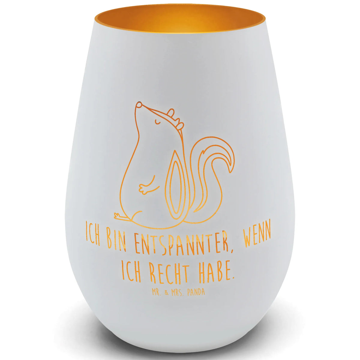Gold Windlicht Stinktier Sitzen deko licht, Windlicht Gold, ambiente licht, dekolicht, Kerzenhalter, Gartenlicht, Glas Windlicht, Windlicht Terrasse, Gold Windlicht, Windlicht Glas, Outdoor Windlicht, Laterne, gold teelichthalter, Teelichthalter Glas, Windlicht Gravur, Teelichthalter, Kerzenglas, kerzenhalter für teelichter, Goldenes Windlicht, Windlicht Balkon, windlicht mit gravur, Garten Windlicht, Glaslaterne, gold kerzenhalter, Teelichthalter Gold, Deko Windlicht, teelichtglas, Tischlaterne, licht deko, Windlicht Teelicht, Graviertes Windlicht, Stinktier, Skunk, Besserwisser, Recht, Raubtier, Stinki, Büro, Spruch, Stinker, Wildtier