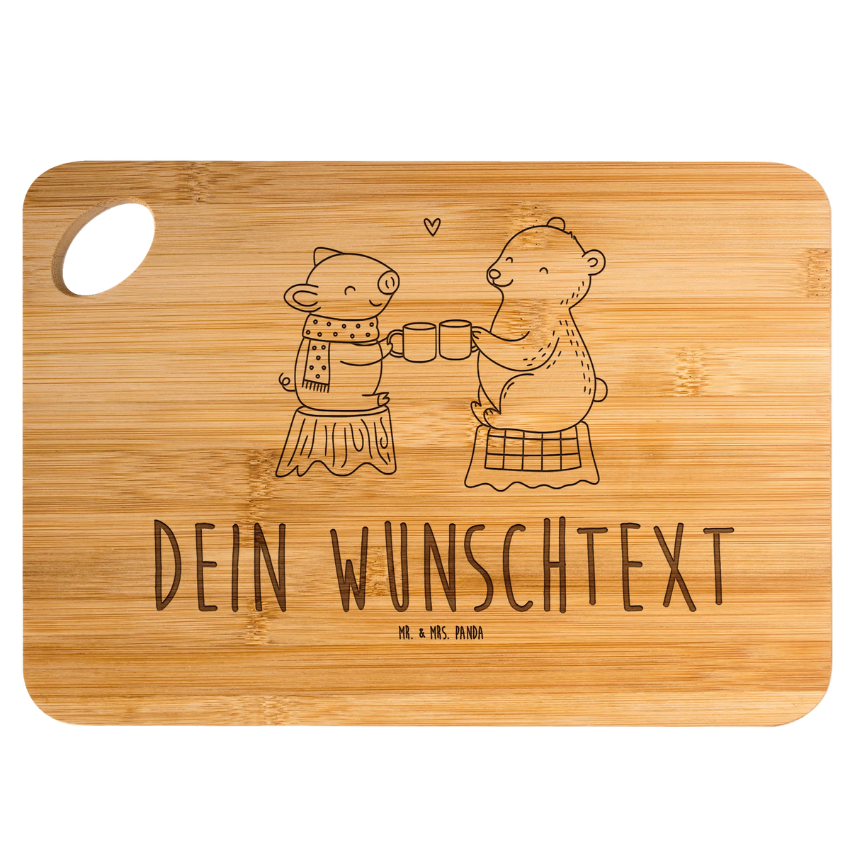 Personalized Cutting Board Glowing Pig Bash Winter, Christmas, Christmas time, snow
