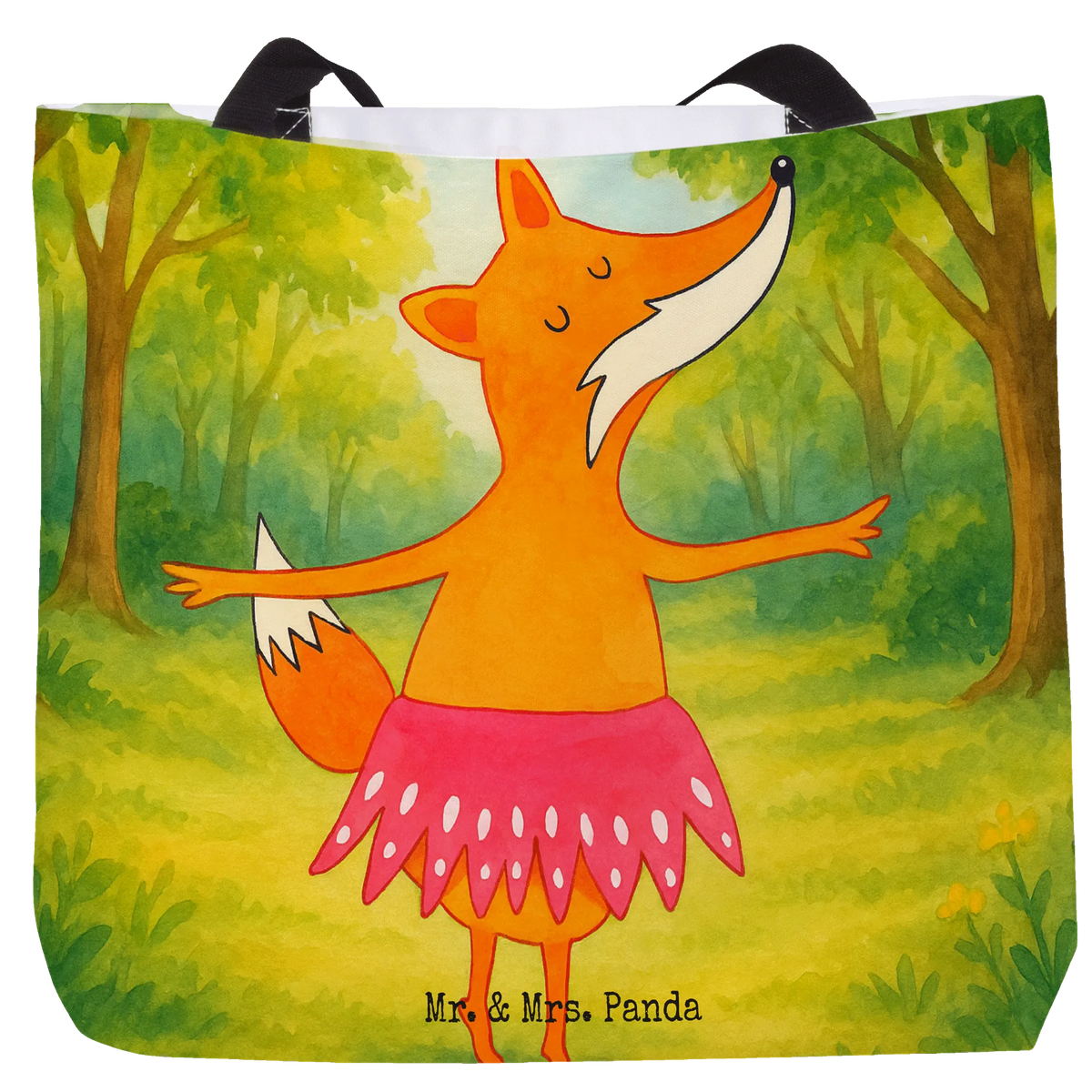 Shopper Fuchs Ballerina Design Henkeltasche, studententasche, Freizeittasche, Statement-Tasche, XL Tasche, City-Shopper, Stofftasche, Tragebeutel, Schultasche, Reisetasche, Laptoptasche, Stoffbeutel, Einkaufstasche, Urlaubstasche, Strandtasche, Alltagstasche, Beutel, Tragetasche, Shopper Tasche, Tasche, Pandatasche, XXL Tasche, Schulbeutel, Tote Bag, Unitasche, Büchertasche, Fuchs, Füchsin, Ballerina, Fuchs Spruch, Füchse, Tänzerin, Ballett, Tanzen, Einladung, Party, Geburtstag