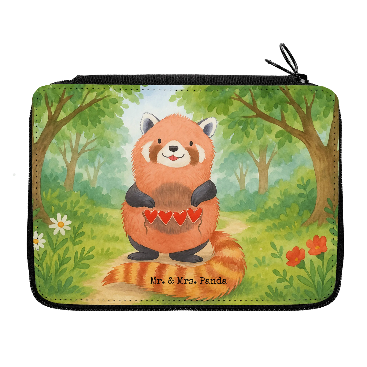 Federmappe Roter Panda Design Federmappe, Mäppchen, Etui, Federtasche, Stiftebeutel, Etui für Stifte, Zeichenetui, Farbstiftetui, Malmappe, Schüleretui, Kinder Federmappe, Schlampermäppchen, Schlamper, schulmäppchen set, reiseetui, Stiftemappe, Schreibmappe, Buntstiftetui, Schuletui, Federmäppchen, Stifteetui, Schreibetui, Stifte Etui, Bleistiftetui, Federpenal, Schulmäppchen, Stiftetasche, Buntstiftmäppchen, Bleistift Etui, Federmappe Set, Tiere, Gute Laune, Lustige Sprüche, Tiermotive, Lieblingsmensch, Herz, Rot, Panda, Liebe, Liebling