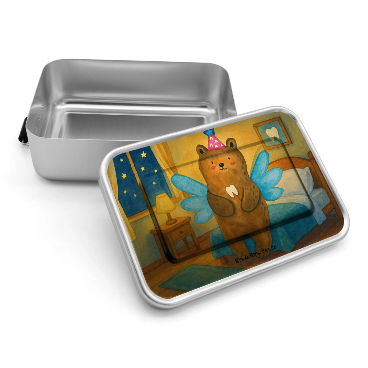 Metall Brotdose Bär Zahnfee Design Vesperbox, Schul Brotdose, Snackbox, aluminium brotdose, Lunchdose, Metall Brotbox, Essensbox, Brotdose Metall, Brotbox Metall, Metall Lunchbox, Lunchbox, Pausenbox, Metallbox, Blech Brotdose, Pausenbrotbox, Metall Vesperdose, aluminium lunchbox, Metall Brotdose, Butterbrotdose, Lunchbox Metall, Frühstücksdose, Snack Dose, Vintage Brotdose, Schulbrotdose, Kinder Brotdose, Frühstücksbox, Metall Frühstücksdose, Jausenbox, Vesperdose Metall, Teddy, Bär, Teddybär, Fee, Milchzahn, Zahnfee, Erster Zahn