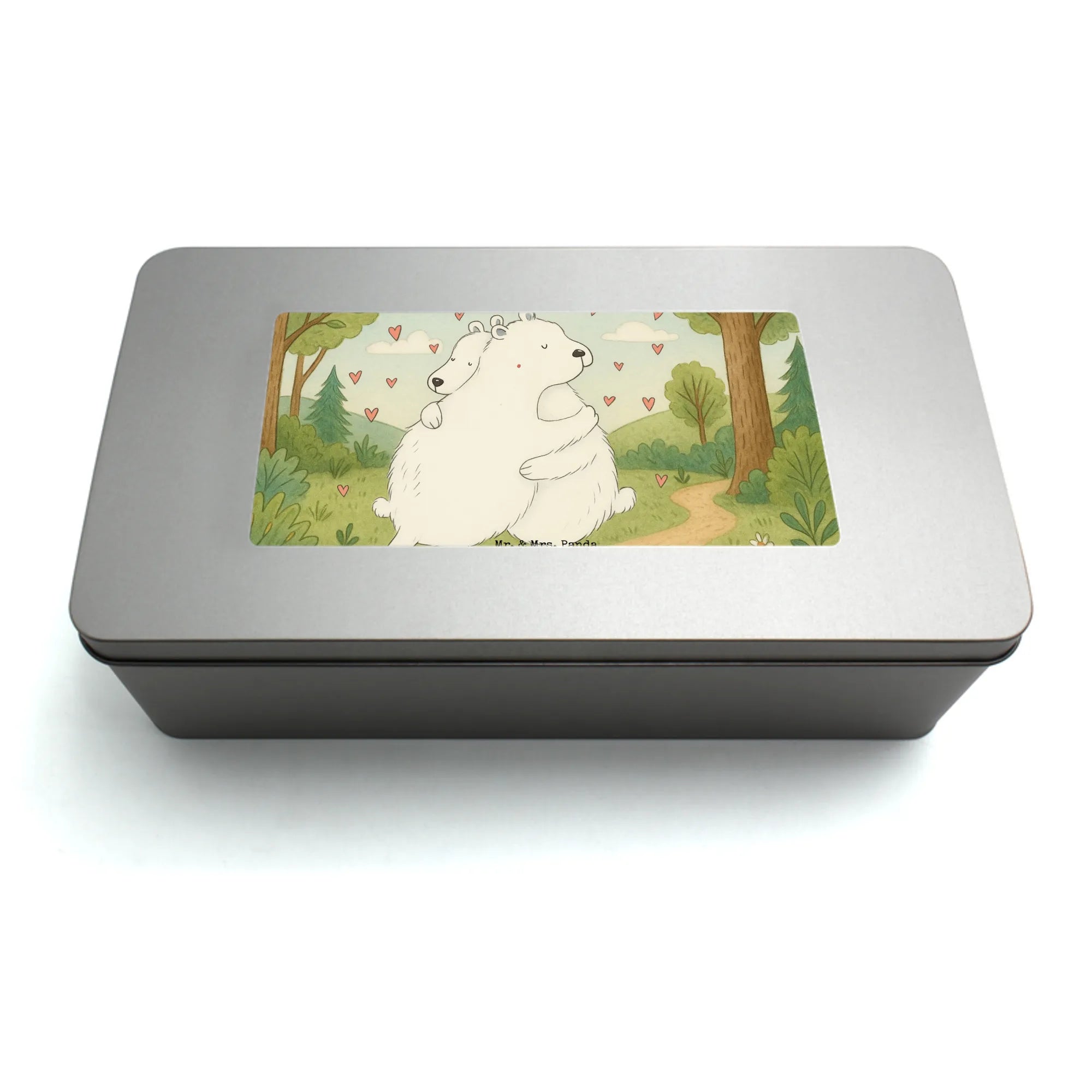 Puzzle Icebear Embrace Design special gifts, card, good mood, funny sayings, animal lover, hand drawn, cute animal motives, cute, small animals, gift ideas, gifts