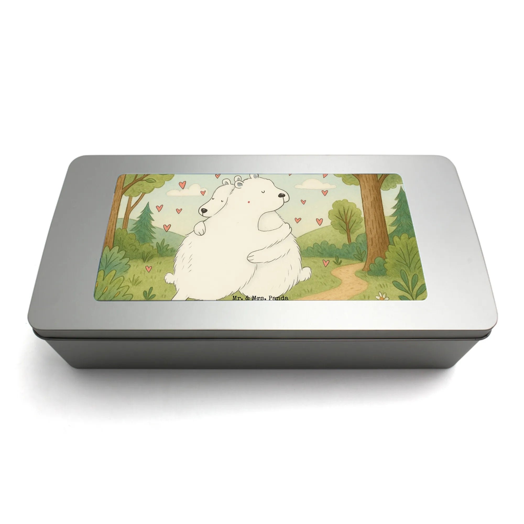 Puzzle Icebear Embrace Design special gifts, card, good mood, funny sayings, animal lover, hand drawn, cute animal motives, cute, small animals, gift ideas, gifts