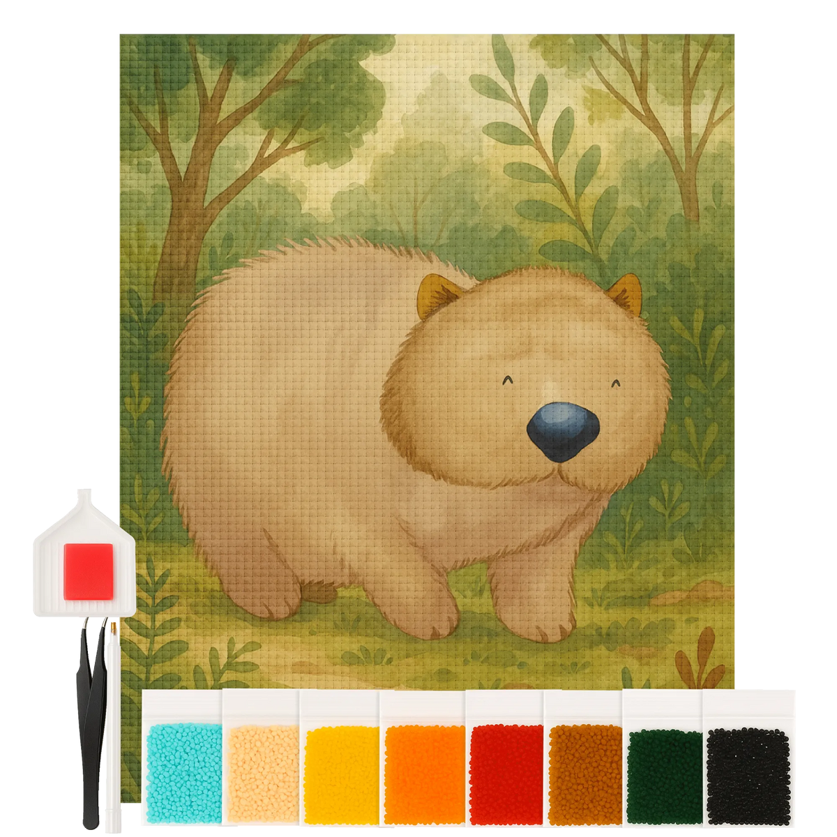 Diamond Painting Wombat Design diamond painting bilder, steinchenbilder, diamant painting kit, diamant mosaik, Diamant Basteln, malen mit diamanten, diamond art, diamantbild, diamant painting, glitzerbild, diamond painting kit, diamant painting set, diamant malerei set, Diamant Malen, Bild mit Diamanten, diamant malerei, mosaik bilder, diamant stickerei, diamant bilder, diamant bastelset, Kristallbild, diamant steine bilder, diamant painting bilder, diamant stickerei set, diamant gemälde, mosaik malerei, diamond painting komplettset, diamond painting set, 5d diamond painting, diy diamond painting, funkelbilder, diamant malset, Diamant Malen nach Zahlen, mosaik set, strass malerei, Diamond Painting, 5d diamant painting, diamant kunst, strassbilder, Lustige Sprüche, Tiere, Tiermotive, Gute Laune, Motivation, Spruch, Wombat, Das Leben Ist schön, Australien
