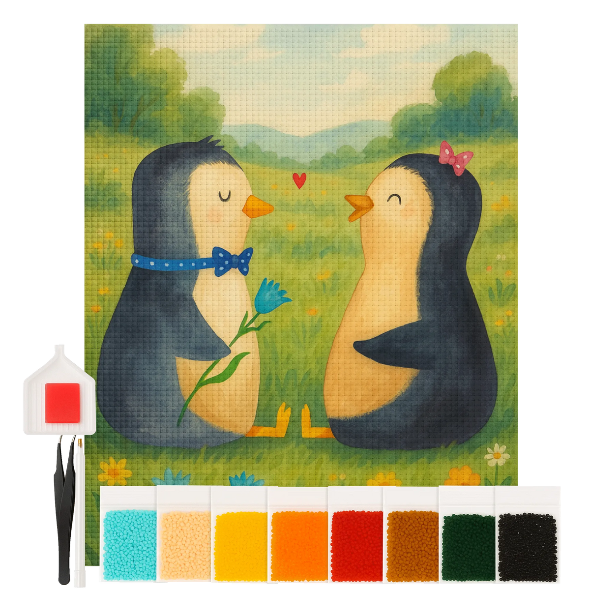 Diamond Painting Pinguin Pärchen Design Kristallbild, Bild mit Diamanten, diamant malerei, mosaik bilder, diamant malset, diamant painting, diamant painting bilder, diamant kunst, diamond painting bilder, diamant stickerei set, diamant bilder, diy diamond painting, diamond painting set, diamant bastelset, diamant painting kit, mosaik malerei, glitzerbild, mosaik set, Diamant Malen, strassbilder, Diamant Malen nach Zahlen, malen mit diamanten, Diamant Basteln, diamant malerei set, 5d diamond painting, diamond art, Diamond Painting, diamant stickerei, 5d diamant painting, diamantbild, diamant mosaik, diamant steine bilder, diamond painting kit, diamant painting set, strass malerei, diamond painting komplettset, steinchenbilder, funkelbilder, diamant gemälde, Pinguin, Pinguine, Liebesbeweis, Hochzeitsgeschenk, Traumpaar, Liebespaar, Verlobung, Hochzeit, Liebe, Jahrestag, Hochzeitstag, Große Liebe, Liebesgeschenk