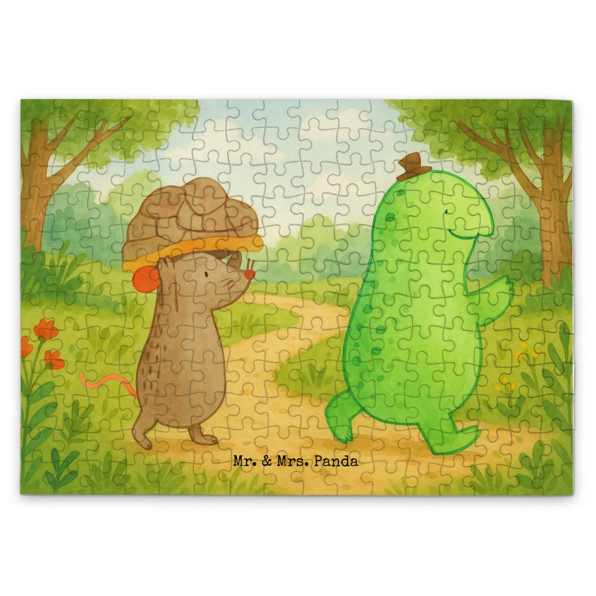 Puzzle Schildkröte Maus Design Legespiel, Geduldspiel, 300 Teile Puzzle, Puzzlespiel, 1000 Teile Puzzle, 500 Teile Puzzle, Puzzle, 2000 Teile Puzzle, 1500 Teile Puzzle, Schildkröte, Maus, Freundinnen, Beste Freundinnen, Freunde, Beste Freunde