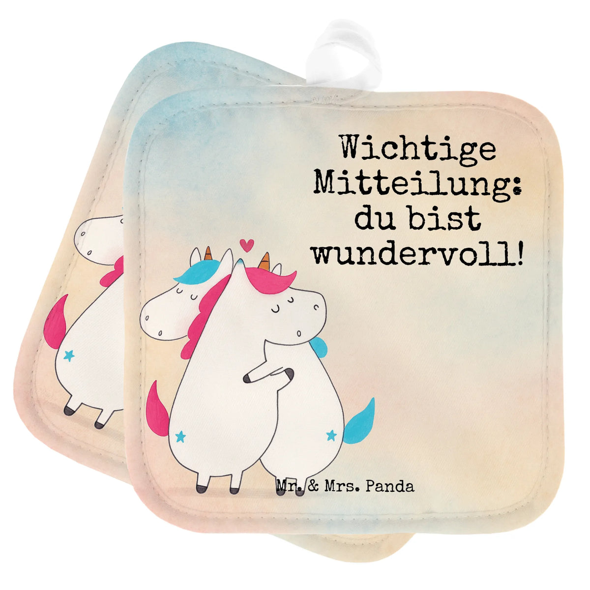 2er Set Topflappen  Einhorn Mitteilung Design Topflappen, Doppel Topflappen, 2er Set Topflappen, Ofenlappen, Topflappen Set, Kochlappen, Topfuntersetzer, Zwei Topflappen, Topflappen 2er Set, topfhalter, Topflappen im Doppelpack, Topflappenset, Unicorn, Einhorn, Einhörner, Einhorn Deko, Partner, Valentine, Witzig, Geschenk, Liebe, Lustig, Valentinstag, Ehe, Spruch