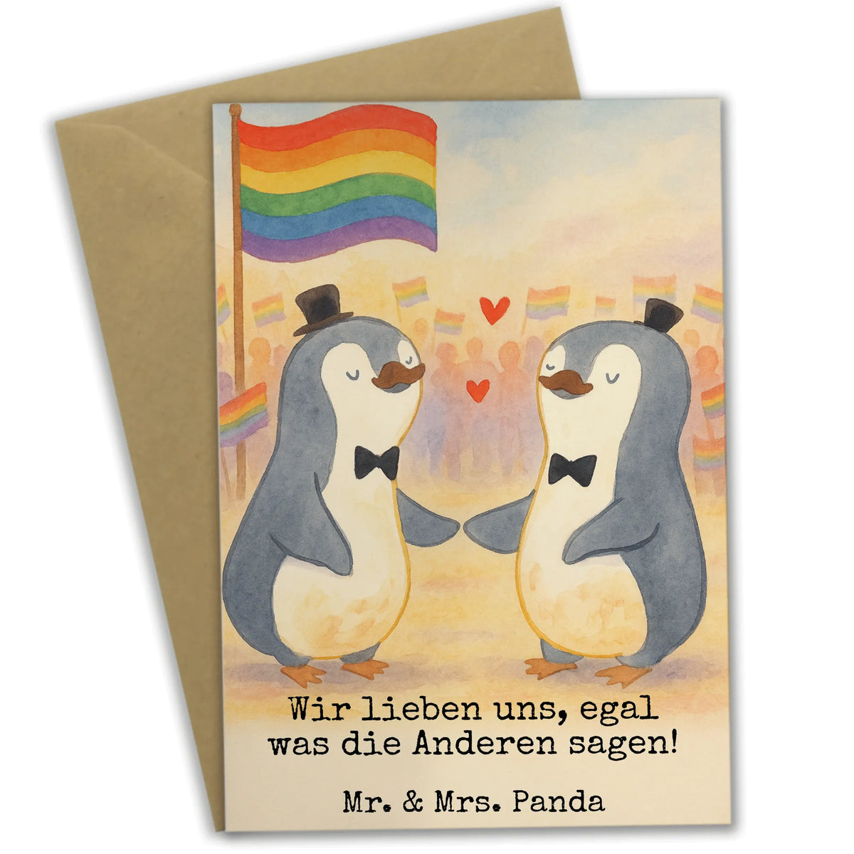 Grußkarte Pinguine Gay Pride Design osterkarte, dankeskarten, weihnachtskarten, genesungskarte, einladungskarten, Grußkarten, glückwunschkarten, abiturkarte, valentinstagskarte, Klappkarte, Grußkarte, Motivkarte, Beileidskarte, babykarte, jubiläumskarte, Glückwunschkarte, neujahrskarte, vatertagskarte, spruchkarte, kommunionskarte, hochzeitskarten, firmungskarte, osterkarten, Hochzeitskarte, Hochzeit, Hochzeitsgeschenk, Ehe, Hochzeitsfeier, Trauung, Trauungsgeschenk, Verlobungsfeier, Verlobungsgeschenk, Hochzeitsgeschenkideen, Hochzeitsgeschenke für Brautpaar