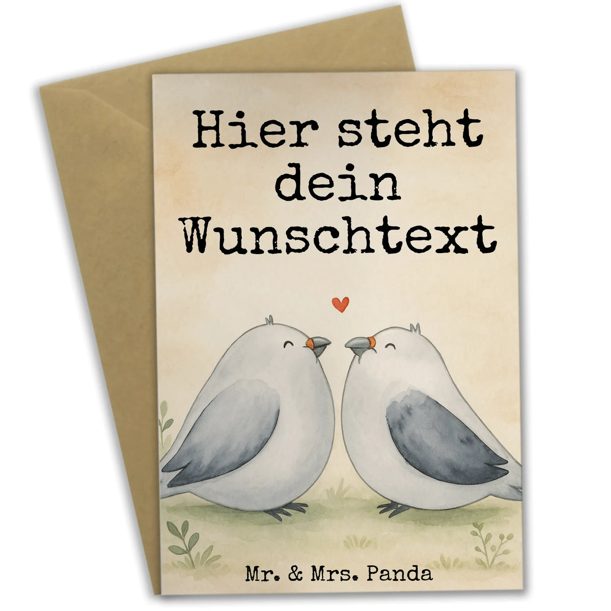 Personalisierte Grußkarte Tauben Liebe Design Grußkarten Personalisiert, individuelle grußkarte, grußkarte personalisiert, Personalisierte Karte, Personalisierte Grußkarte, Grußkarte personalisierbar, Personalisierte Klappkarte, Hochzeitskarte, Hochzeit, Hochzeitsgeschenk, Ehe, Hochzeitsfeier, Trauung, Trauungsgeschenk, Verlobungsfeier, Verlobungsgeschenk, Hochzeitsgeschenkideen, Hochzeitsgeschenke für Brautpaar, Taube, Freundin, Paar, Liebe, Paargeschenk, Turteltauben, Freund, Tauben, Turteltaube