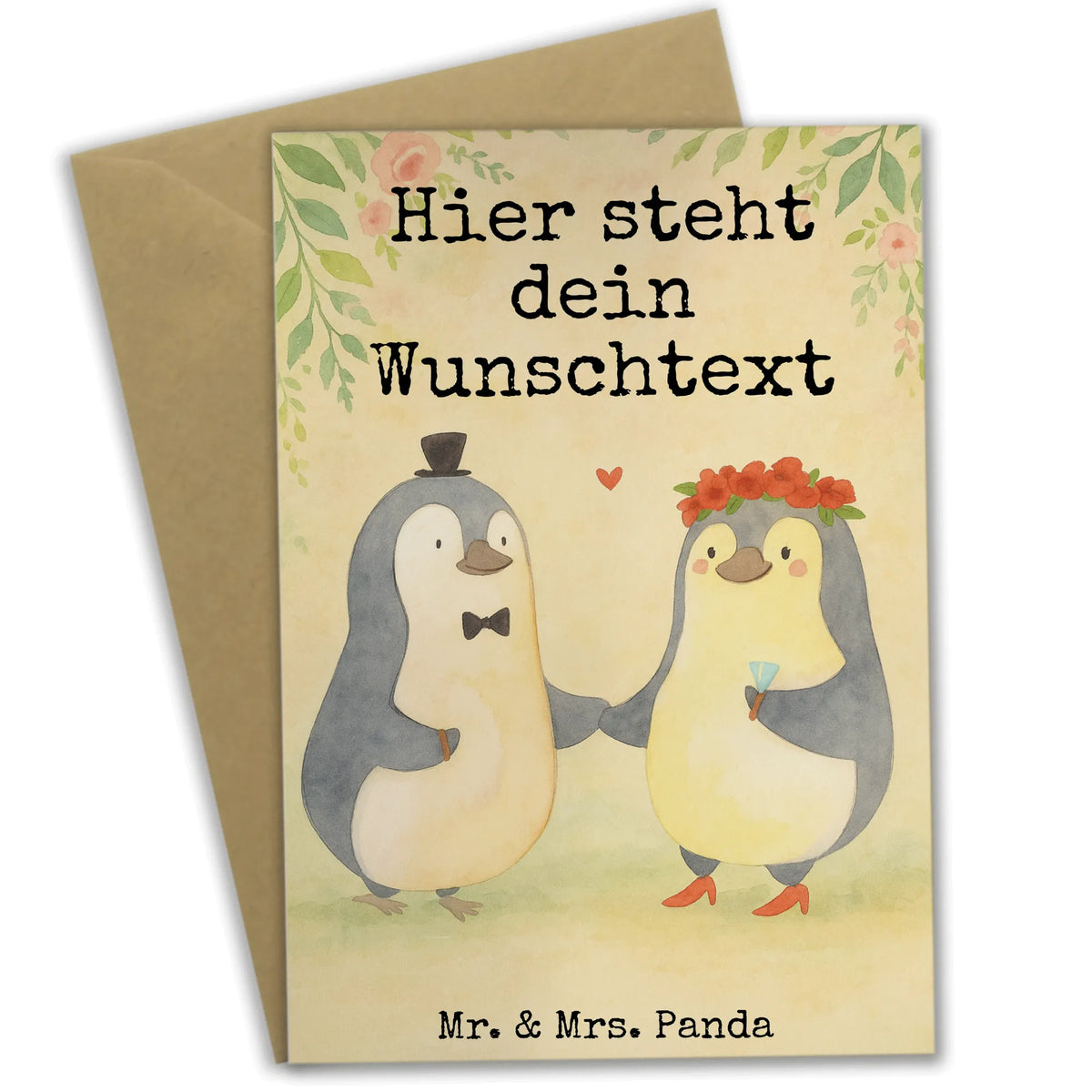 Personalisierte Grußkarte Hochzeit Pinguin Design Grußkarte personalisierbar, Personalisierte Klappkarte, Personalisierte Karte, Grußkarten Personalisiert, individuelle grußkarte, Personalisierte Grußkarte, grußkarte personalisiert, Hochzeitskarte, Hochzeit, Hochzeitsgeschenk, Ehe, Hochzeitsfeier, Trauung, Trauungsgeschenk, Verlobungsfeier, Verlobungsgeschenk, Hochzeitsgeschenkideen, Hochzeitsgeschenke für Brautpaar, Gastgeschenk, Pinguine, Pinguin, Geschenkidee Hochzeit, Hochzeitstag