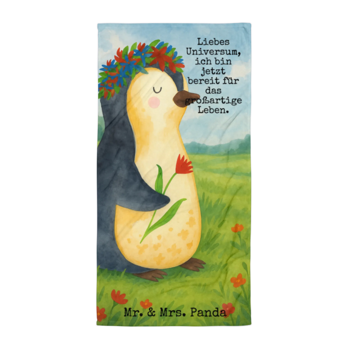 XL Badehandtuch Pinguin Blumen Design Reisehandtuch, Strandtuch, Handtuch, Design Handtuch, Frotteehandtuch, flauschiges Handtuch, Strandlaken, Großes Badehandtuch, Badehandtuch, frottierhandtuch, Großes Handtuch, Saunatuch XL, Saugstarkes Handtuch, Badetuch Extra Groß, Badelaken, Duschtuch XL, Poolhandtuch, Frottee-Handtuch, Badehandtuch XL, Extra Großes Handtuch, Design Handtuch XL, Handtuch Für Wellness, Baumwollhandtuch, Flauschiges Handtuch XL, Duschhandtuch, XL Handtuch, Handtuch Übergröße, Duschtuch, weiches Handtuch, Pinguin, Geschenkidee, Liebeskummer, Pinguine, Blumenkranz, Universum, Wünsche, Lebensziele, Ziele, Motivation, Leben, Lebenslust
