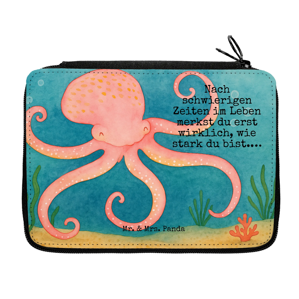 Federmappe Tintenfisch Design Schüleretui, Etui für Stifte, Federpenal, Federmappe Set, Federmäppchen, schulmäppchen set, Bleistiftetui, Federmappe, Stiftemappe, Stiftetasche, Schlampermäppchen, reiseetui, Schreibmappe, Zeichenetui, Mäppchen, Etui, Stifteetui, Buntstiftmäppchen, Schulmäppchen, Schlamper, Buntstiftetui, Schreibetui, Stiftebeutel, Stifte Etui, Bleistift Etui, Federtasche, Kinder Federmappe, Malmappe, Farbstiftetui, Schuletui, Lustige Sprüche, Tiere, Tiermotive, Gute Laune, Krake, Meer, Arme, Meerestier, Wasser, Tintenfisch, Ozean