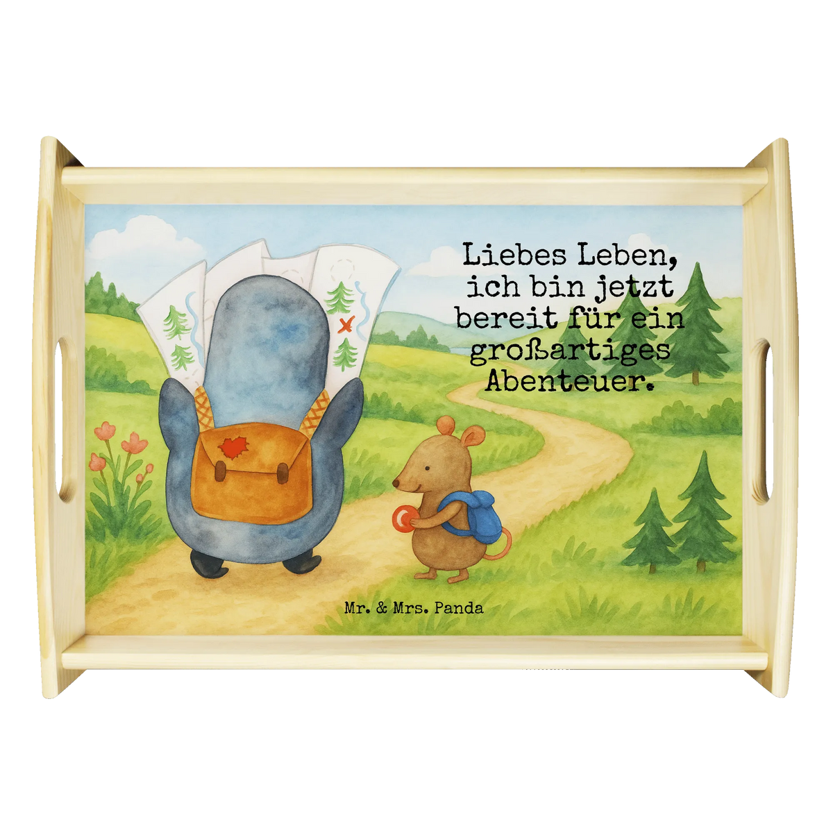 Serviertablett Pinguin & Maus Wanderer Design Küchentablett, essenstablett, Deko Tablett, Holztablett, tragetablett, ablagetablett, Tablett, küchentablett holz, kaffeetablett, tablett holz, holz serviertablett, frühstückstablett holz, Dekotablett, getränketablett, Snack Tablett, Kaffee Tablett, tablett für getränke, Servier Tablett, tablett für bett, serviertablett aus holz, Bett-Tablett, Tablett aus Echtholz, wohnzimmertablett, betttablett, Serviertablett, sofatablett, teetablett, serviertablett holz, Tee Tablett, couchtablett, echtholz tablett, Servierplatte Holz, tablett für essen, tablett aus holz, betttablett holz, Frühstückstablett, tablett zum servieren, Sofa Tablett, Pinguin, Roadtrip, Wanderlust, Abenteurer, Ausflug, Wandern, Abenteuer, Pinguine
