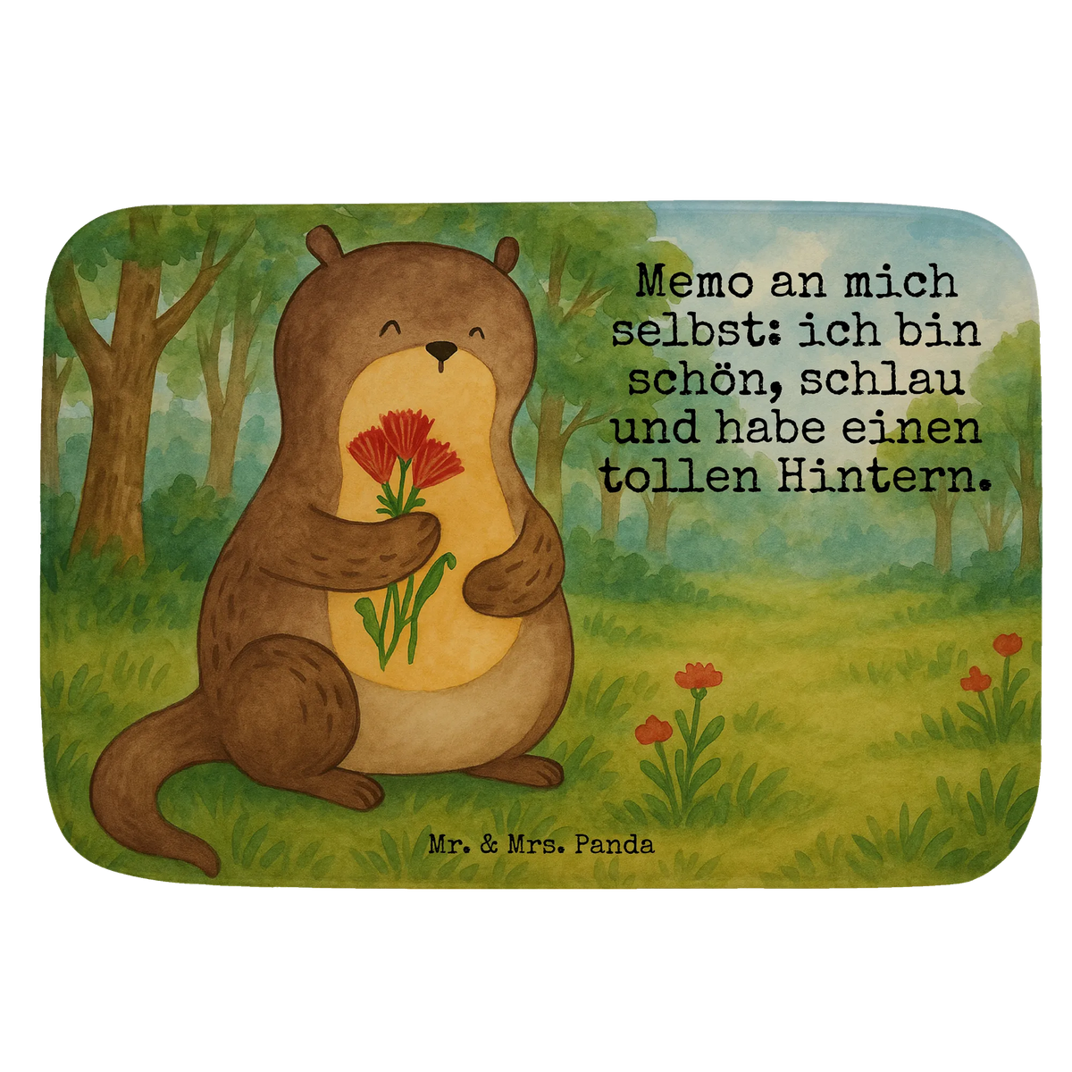 Badematte Otter Blumenstrauß Design Duschvorleger, fußmatte bad, wannenvorleger, duschmatte, badezimmermatte, teppich für bad, Badläufer, Vorleger Bad, Badematte, Badezimmer Matte, Bad Fußmatte, Badezimmerteppich, Teppich Fürs Bad, badezimmervorleger, Teppich Bad, Badvorleger, bad läufer, Badteppich, badezimmer läufer, Otter, Fischotter, Seeotter, Otter Seeotter See Otter