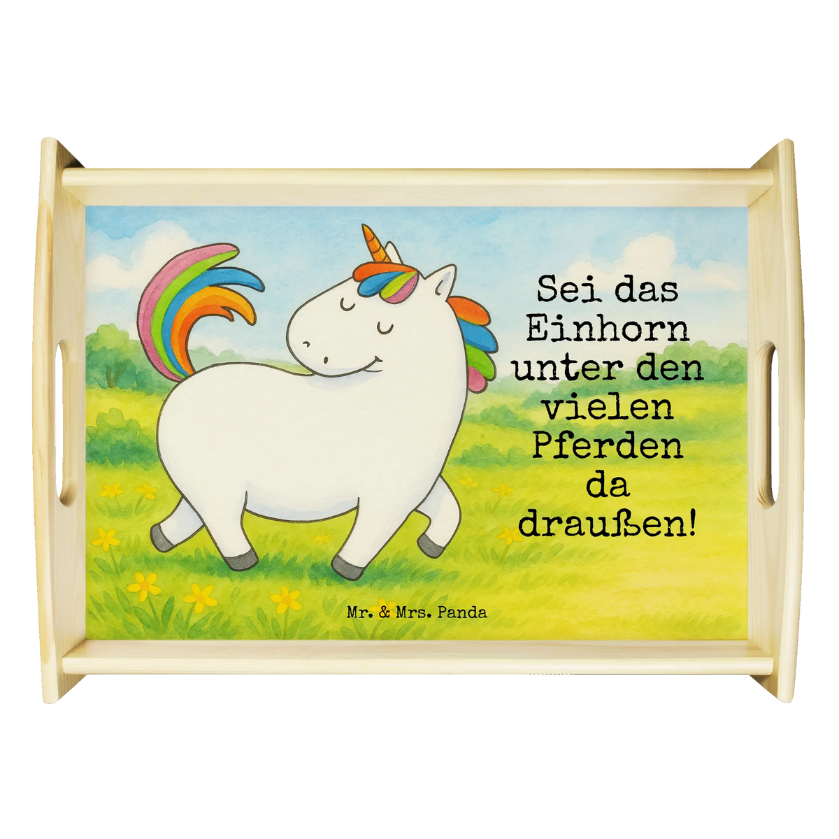 Serving tray unicorn Swagger Design riding present, riding gift, horse, different, proud, girlfriend, riding, equestrian