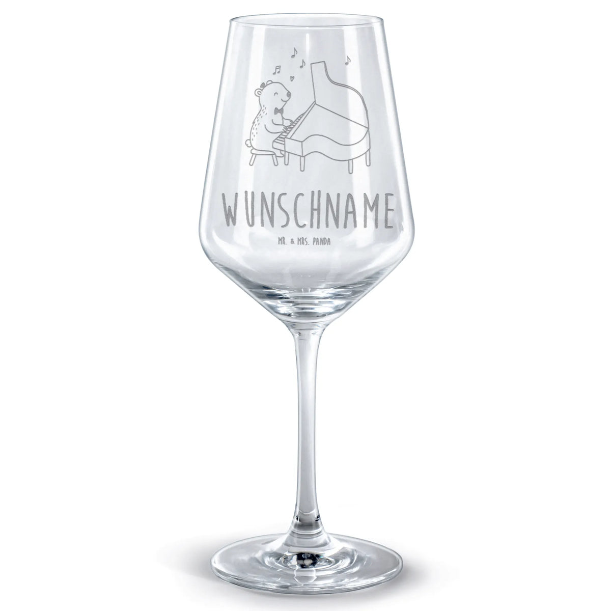 Personalisiertes Rotwein Glas Bär Klavier weinglas graviert, Weinglas Mit Gravur, Personalisiertes Weinglas, Personalisiertes Rotweinglas, Weinglas individuell graviert, Weinglas mit Spruch, Rotweinglas Mit Namen, Weinglas mit Namensgravur, Weinglas mit Namen, Rotweinglas mit Gravur, Weinglas personalisiert, Rotweinglas Mit Wunschtext, Instrumente, Geschenke Musiker, Musikliebhaber, Flügel, Pianist, Klavier, Bär, Klassik, Konzert