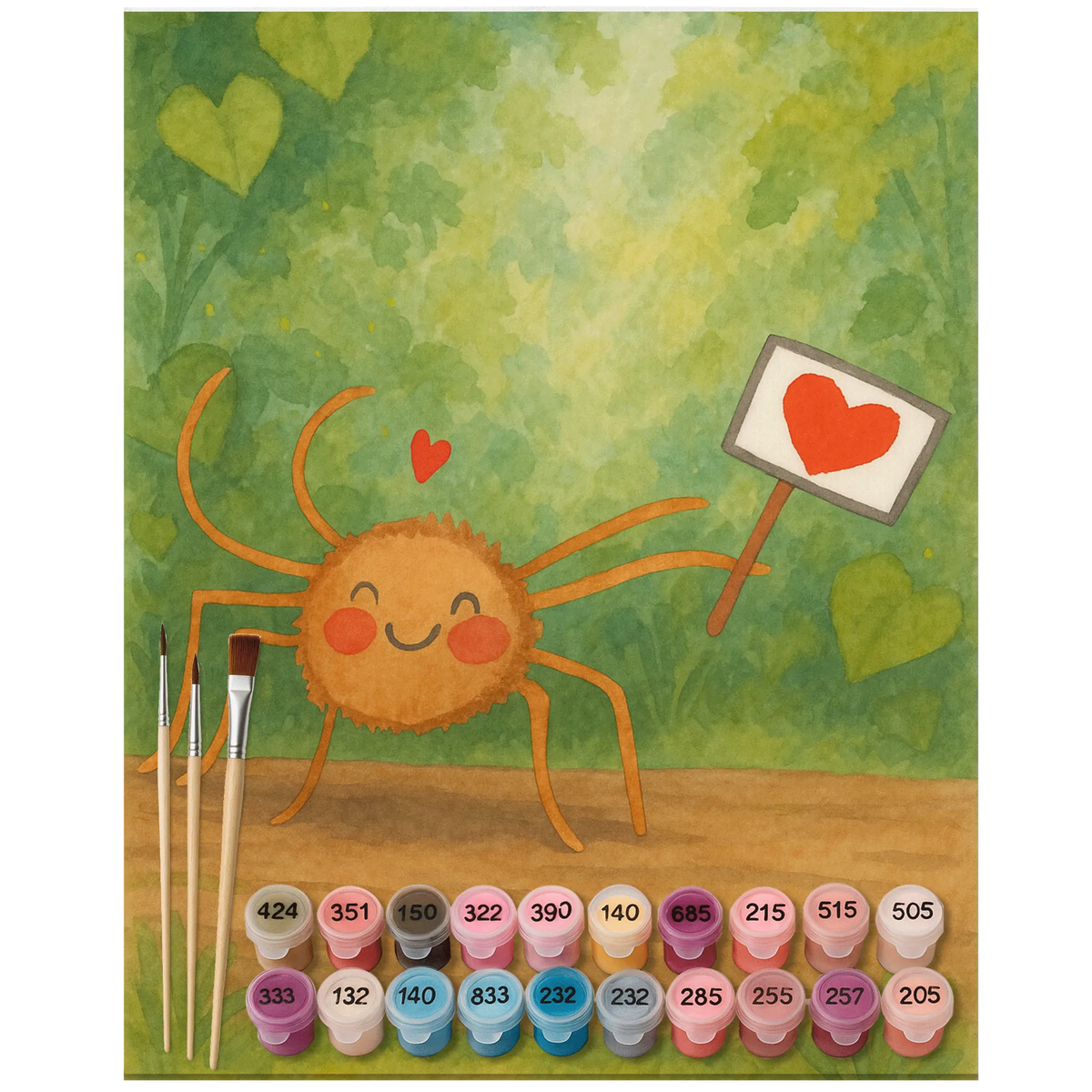 Malen nach Zahlen Spinne Agathe Motivation Design acrylmalerei set, malen nach zahlen set, DIY Malen nach Zahlen, Malen nach Zahlen, diy set, malerei nach zahlen, Malen nach Zahlen Leinwand, leinwand malerei, Acryl Malen nach Zahlen, Malen nach Zahlen Bild, Zahlenbild, kreativ set, malen mit zahlen, leinwand malset, acryl malset, malset, Spinne, Spinne Agathe, Agathe, Videos, Merchandise, Motivation, Vertrauen, Dankeschön, Glück, Liebe