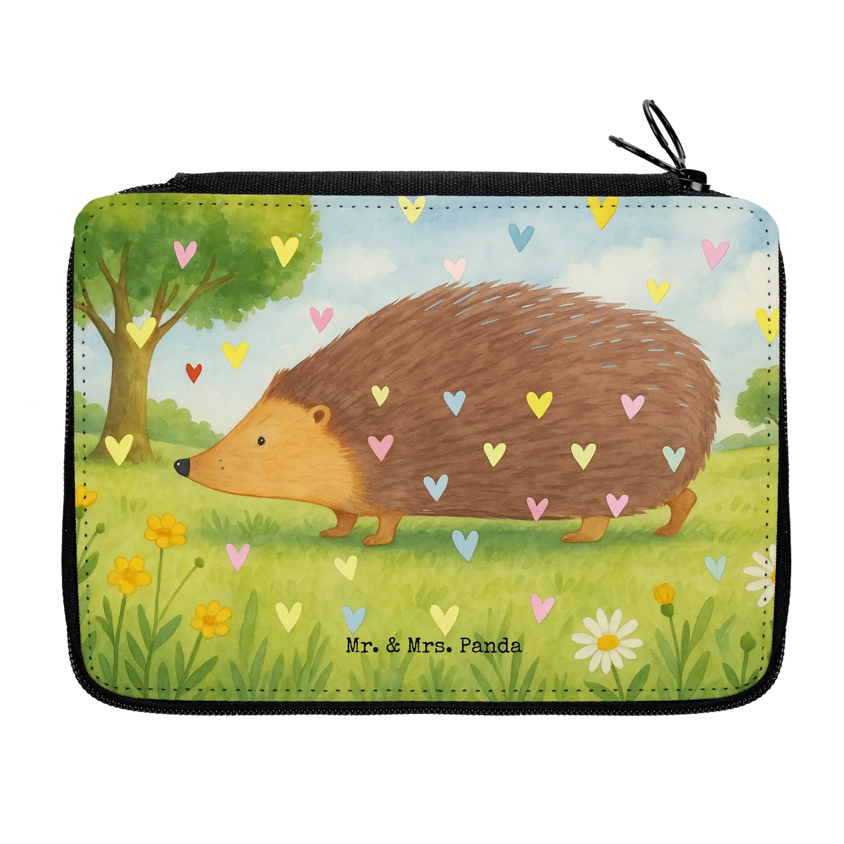 Federmappe Igel Herzen Design Bleistiftetui, Mäppchen, Buntstiftmäppchen, Buntstiftetui, reiseetui, Malmappe, Kinder Federmappe, Bleistift Etui, Schreibmappe, Stiftebeutel, Stifte Etui, Schlamper, Stiftetasche, Federtasche, Schulmäppchen, Schreibetui, Federmäppchen, Stiftemappe, Farbstiftetui, Stifteetui, Federmappe, Federpenal, Schuletui, Etui, Schlampermäppchen, Etui für Stifte, Federmappe Set, Schüleretui, schulmäppchen set, Zeichenetui, Tiere, Tiermotive, Gute Laune, Lustige Sprüche, Herz, Igel, Vertrauen, Liebe, Leben, Kuss, Herzen