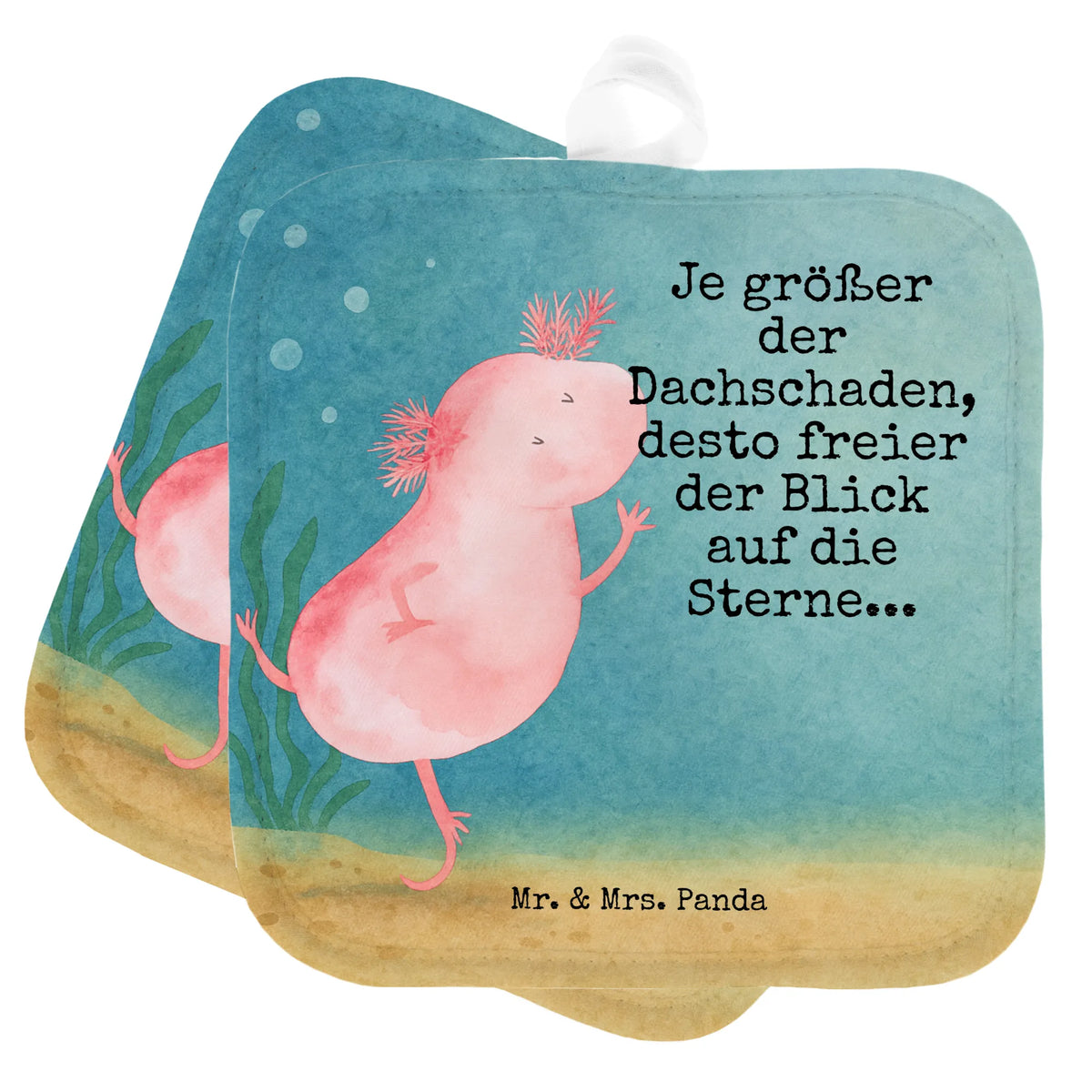 2er Set Topflappen  Axolotl Tanzen Design Doppel Topflappen, Topfuntersetzer, Kochlappen, topfhalter, Zwei Topflappen, Topflappenset, Topflappen im Doppelpack, Topflappen Set, Topflappen 2er Set, Ofenlappen, Topflappen, 2er Set Topflappen, Axolotl, Molch, Freundin, Beste Freundin, Schwanzlurch, Dachschaden, Lurch, Axolot, Lurche, Sterne, Verrückt