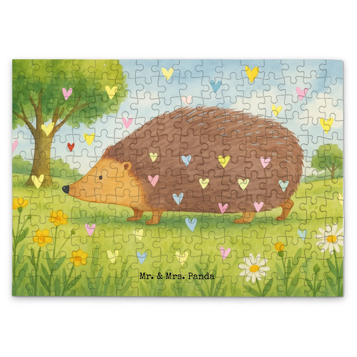 Puzzle Igel Herzen Design 2000 Teile Puzzle, 1500 Teile Puzzle, 1000 Teile Puzzle, Legespiel, Puzzlespiel, Geduldspiel, Puzzle, 300 Teile Puzzle, 500 Teile Puzzle, Lustige Sprüche, Tiere, Tiermotive, Gute Laune, Igel, Kuss, Herzen, Leben, Vertrauen, Herz, Liebe